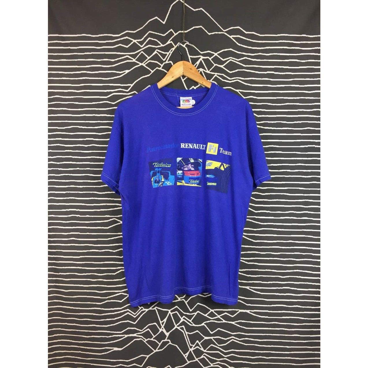 Formula 1 Vtg Patrocinador Renault Formula One Team Racing Tee Size US L / EU 52-54 / 3 - 2 Thumbnail