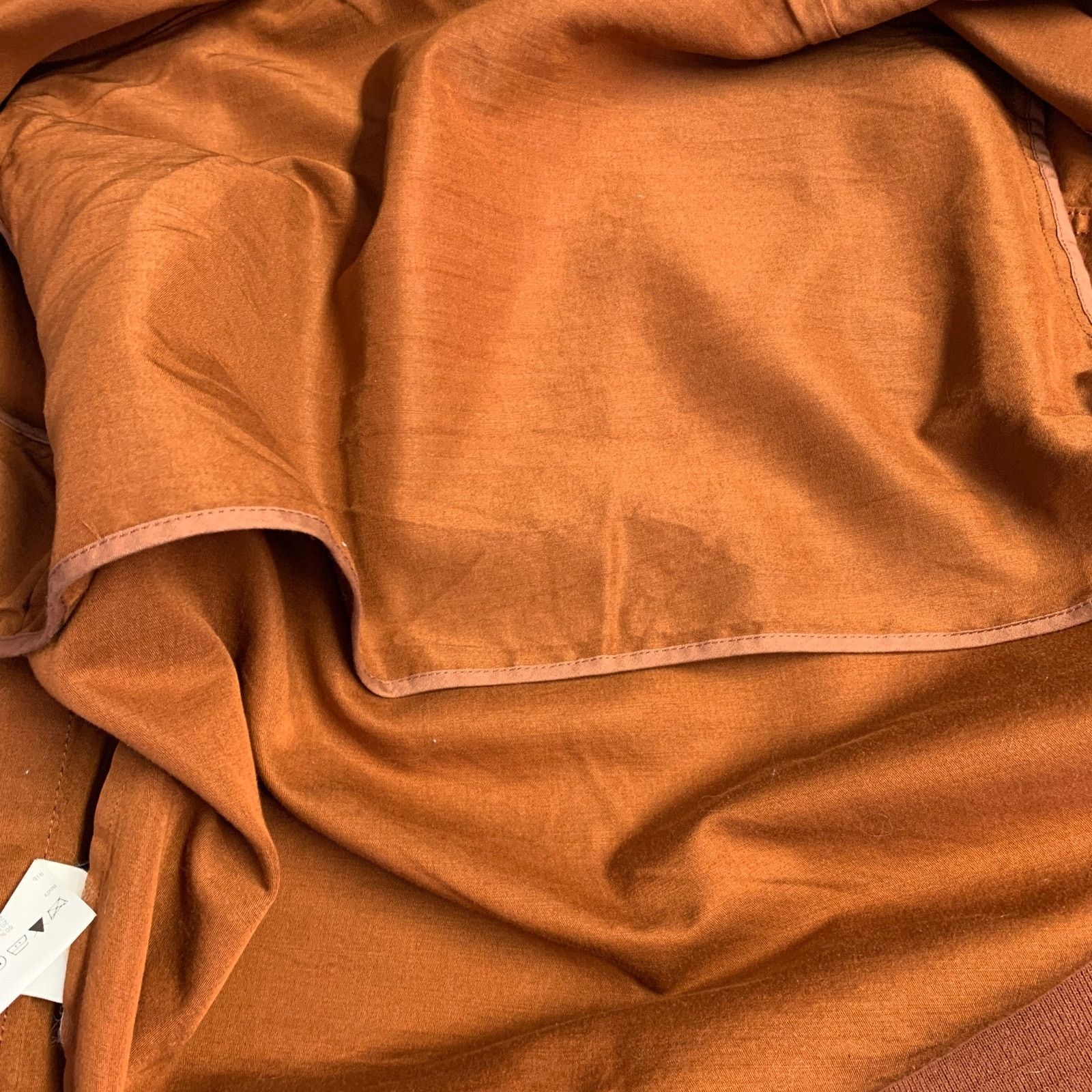 Camoshita CAMOSHITA S Orange Rust Two Pockets Zip Up Bomber Jacket Size US S / EU 44-46 / 1 - 9 Thumbnail