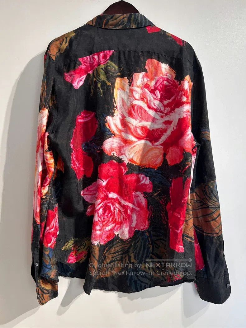 Alexander McQueen Alexander Mcqueen Size16 Floral shirt Size US XS / EU 42 / 0 - 2 Thumbnail