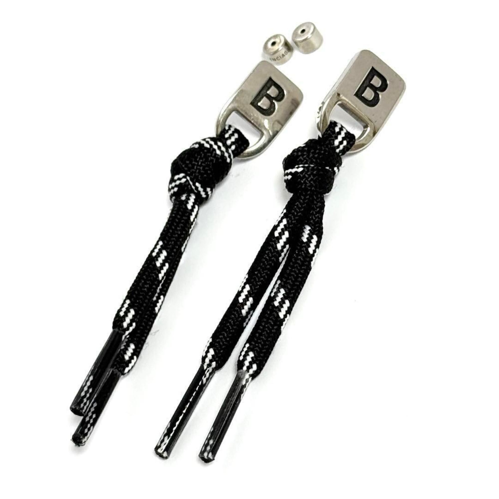 Balenciaga Balenciaga Women's and Men's B Logo Earrings Size ONE SIZE - 1 Thumbnail