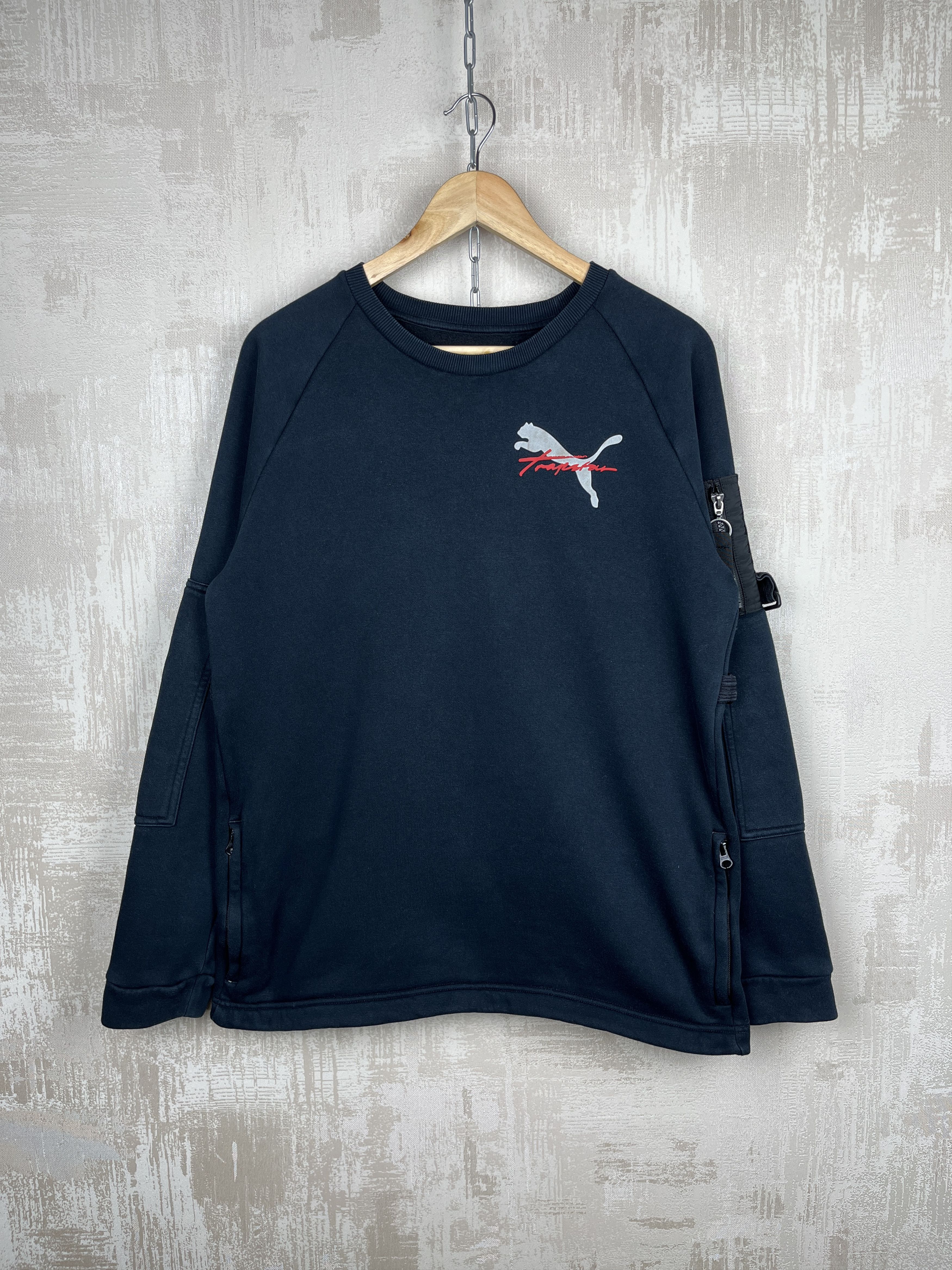 Puma × Trapstar London Puma x Trapstar Crew Sweatshirt Size US M / EU 48-50 / 2 - 5 Thumbnail