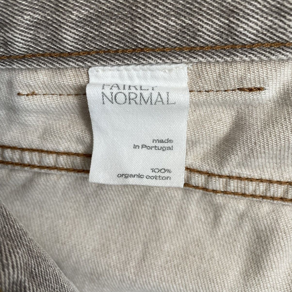 Other Fairly Normal Beige Jeans Size US 32 / EU 48 - 4 Thumbnail