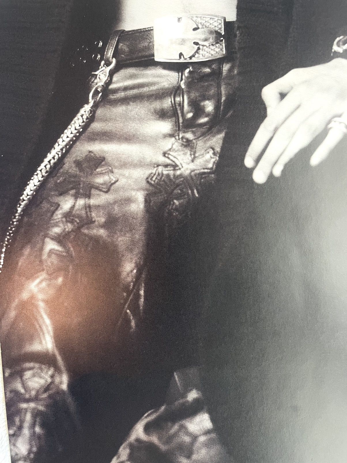 Chrome Hearts Chrome hearts leather pants 8x11 magazine cutout poster Size ONE SIZE - 2 Thumbnail