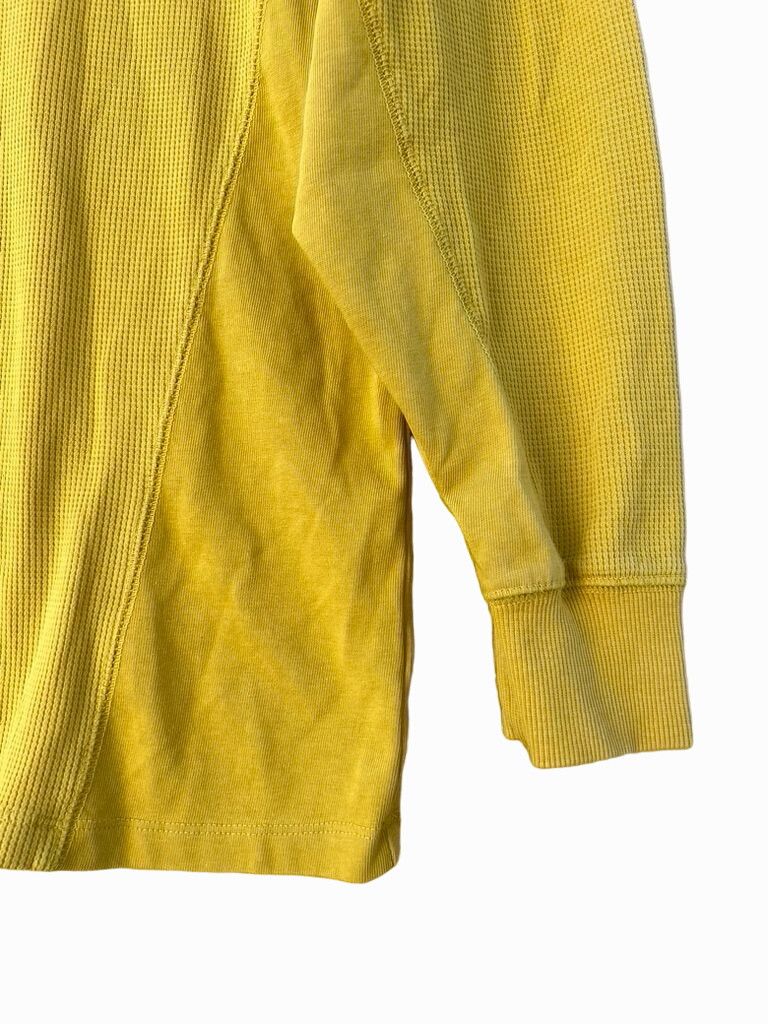 Other Wild Fable - Men's Thermal Long Sleeve Henley Shirt - Yellow Size US XS / EU 42 / 0 - 11 Thumbnail
