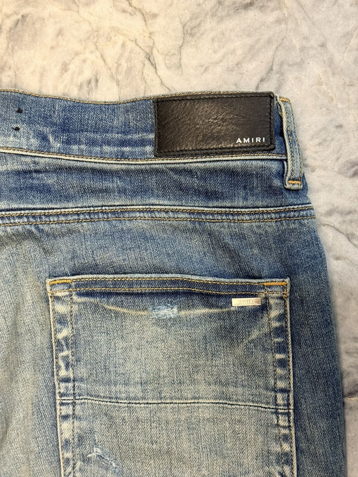 Amiri TCGW AMIRI jeans Blue Size 33 ($920 Retail) Size US 33 - 3 Thumbnail