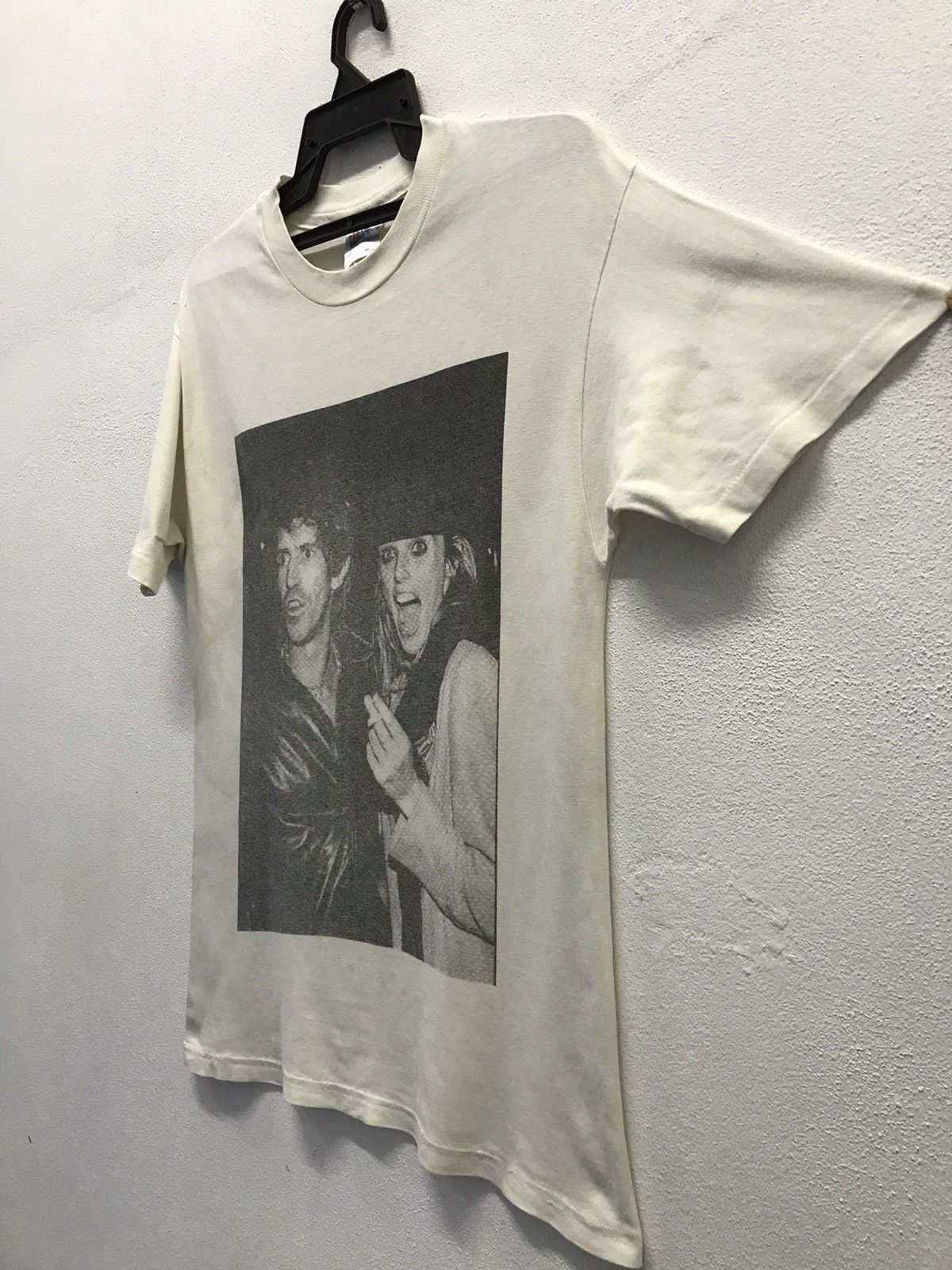 Band Tees Rare Vintage Keith Richards, wife Patti Hansen SHIRT Size US M / EU 48-50 / 2 - 4 Thumbnail