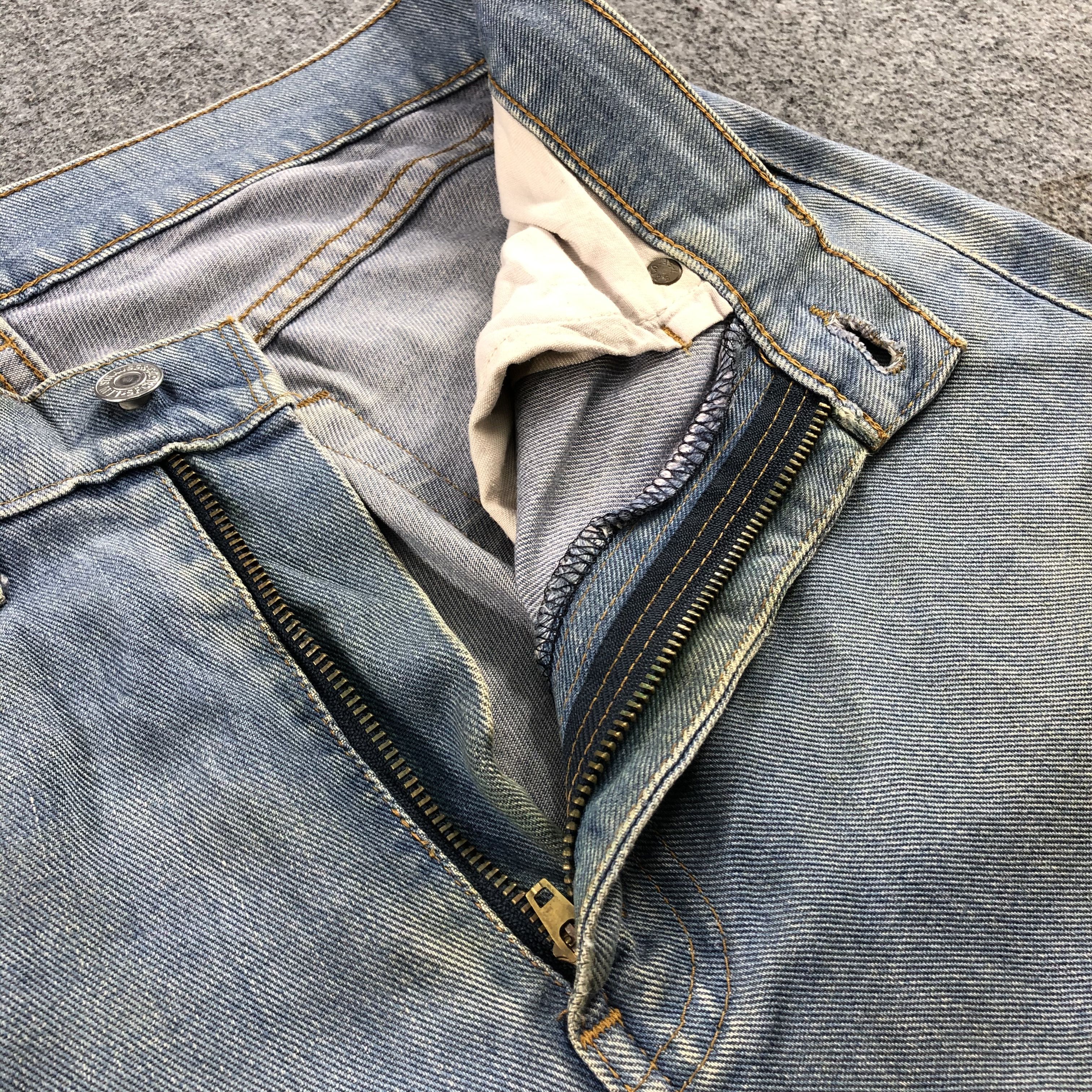 Levi's Vintage 90s Light Wash Levis 512 Jeans-J1775 Size US 30 / EU 46 - 9 Thumbnail
