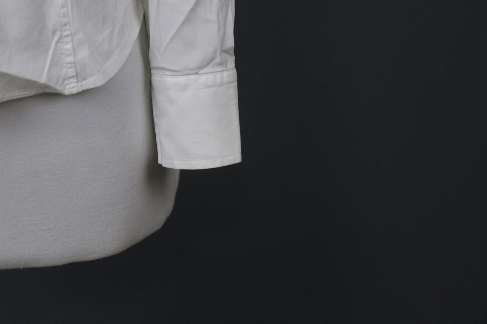 Etro Etro White Cotton Collar Regular Fit Shirt Top Size 44 Size M / US 6-8 / IT 42-44 - 4 Thumbnail