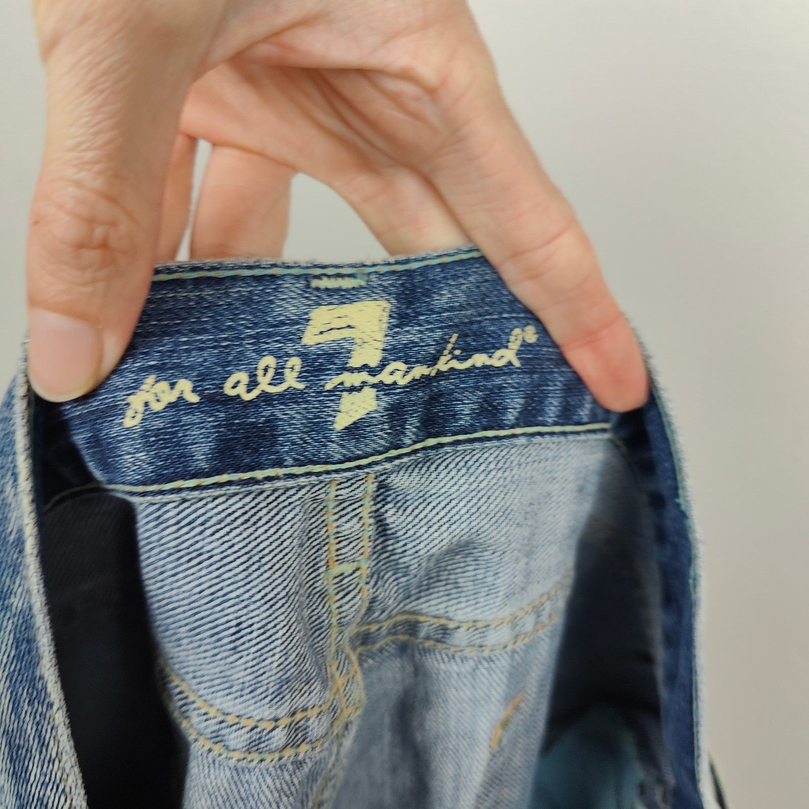 7 For All Mankind Vintage Y2K 7 For All Mankind Dojo Shorts Womens 29 Size 29" - 3 Thumbnail