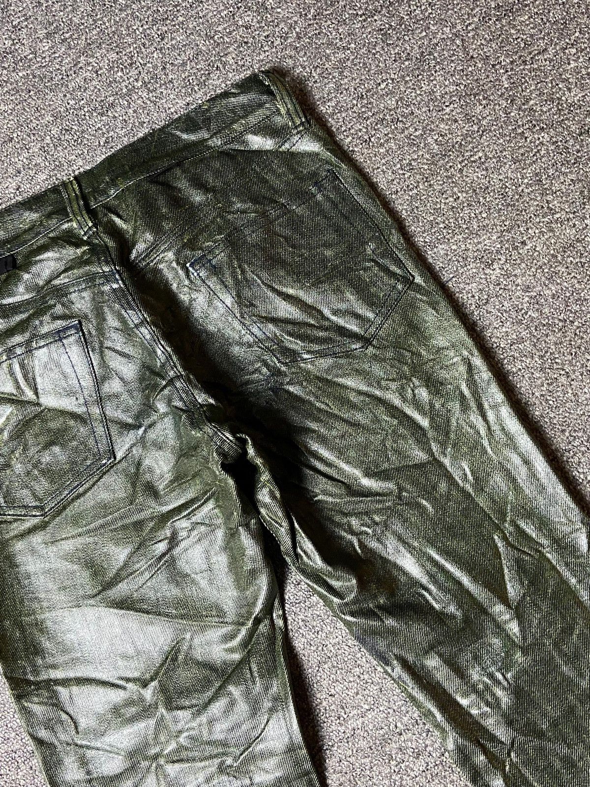 John Lawrence Sullivan Cotton Leather Pants (121)