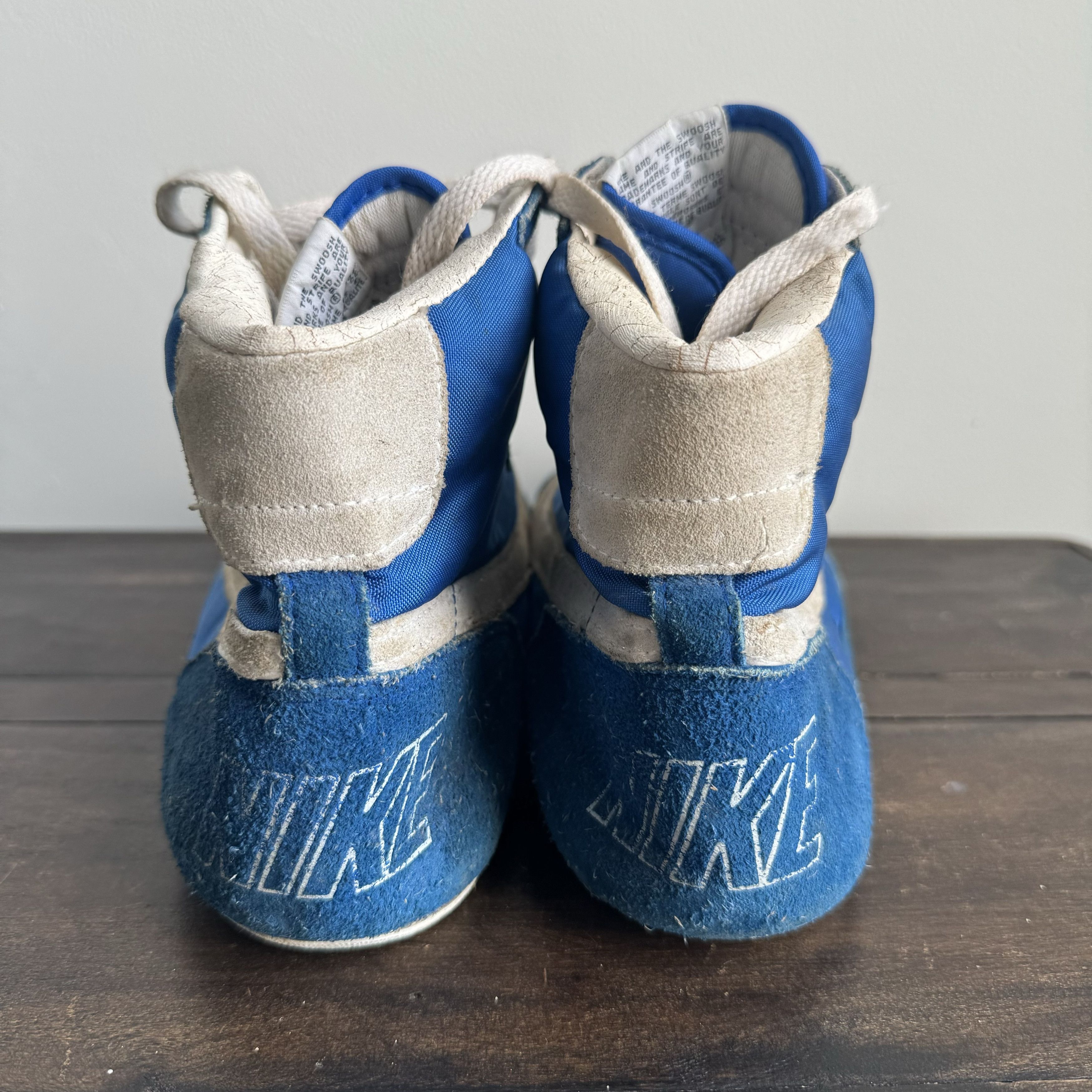 Nike Sportswear Vintage VTG Nike 80s 87 Greco Supreme Wrestling Shoes Size US 12 Grailed