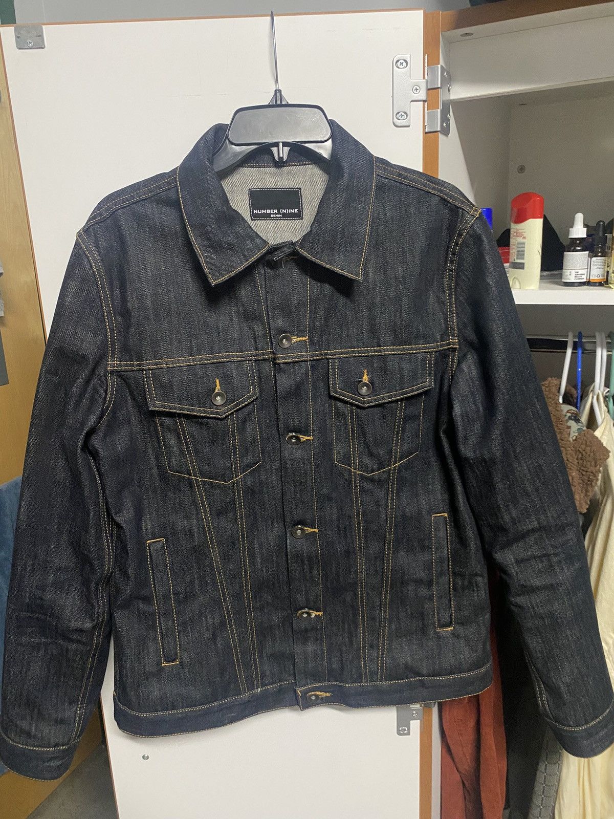 Number (N)ine Number (N)ine Denim Jacket Size US L / EU 52-54 / 3 - 1 Thumbnail