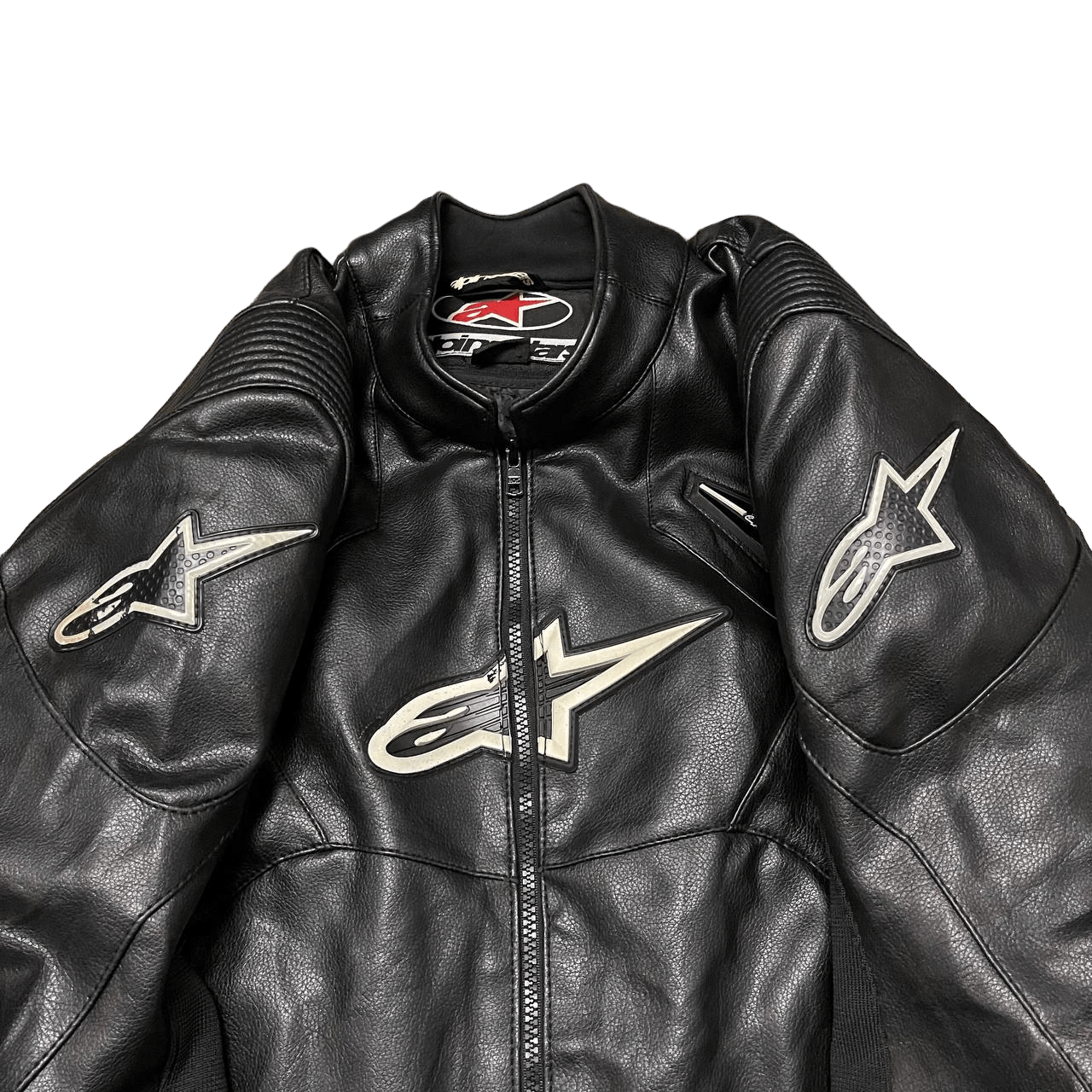 Alpinestars Vintage Alpinestars Motorcycle Racing Jacket With Padding Size US L / EU 52-54 / 3 - 6 Thumbnail