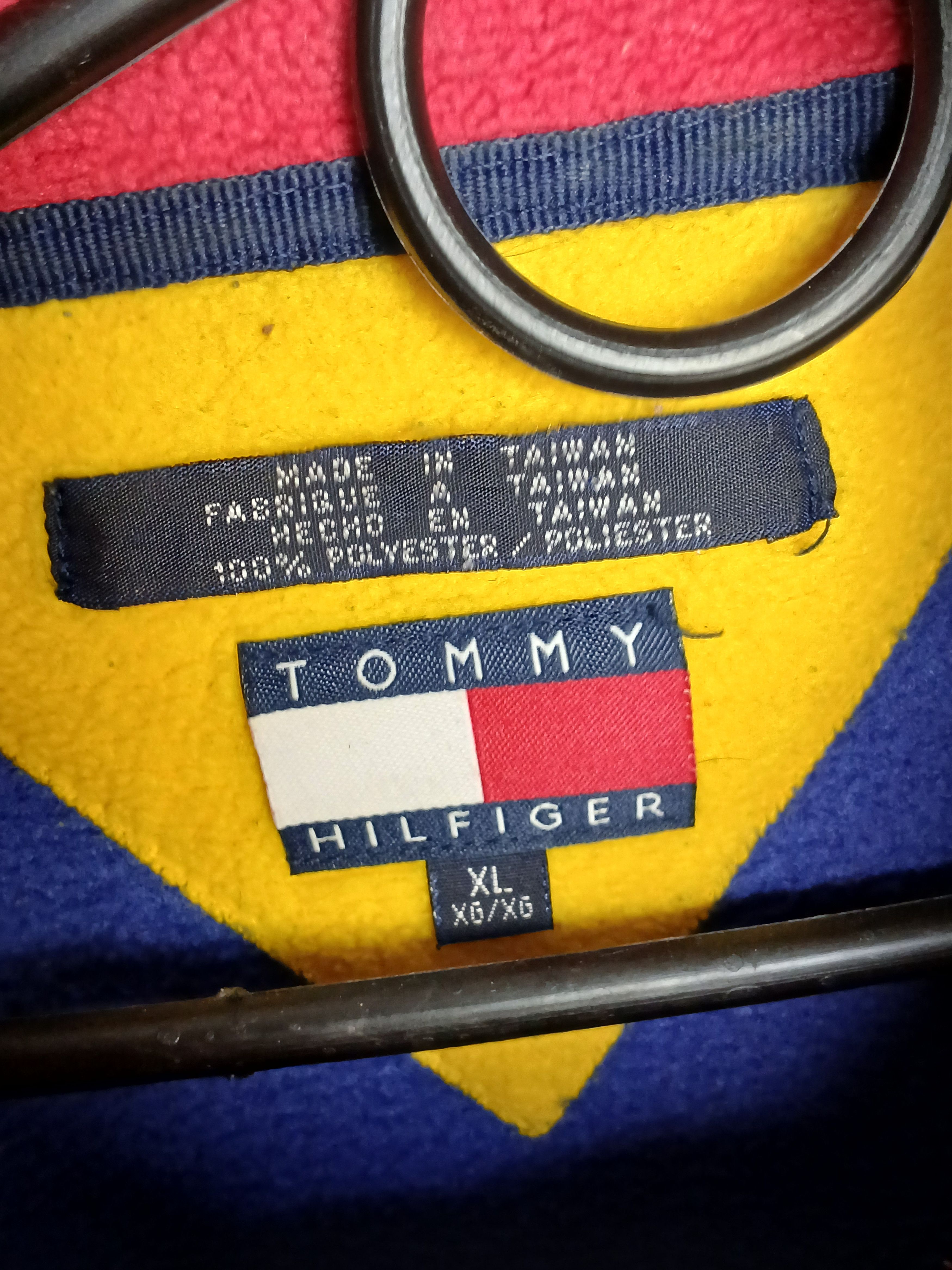 Tommy Hilfiger Tommy Hilfiger Fleece Sweatshirt Size US XL / EU 56 / 4 - 7 Thumbnail