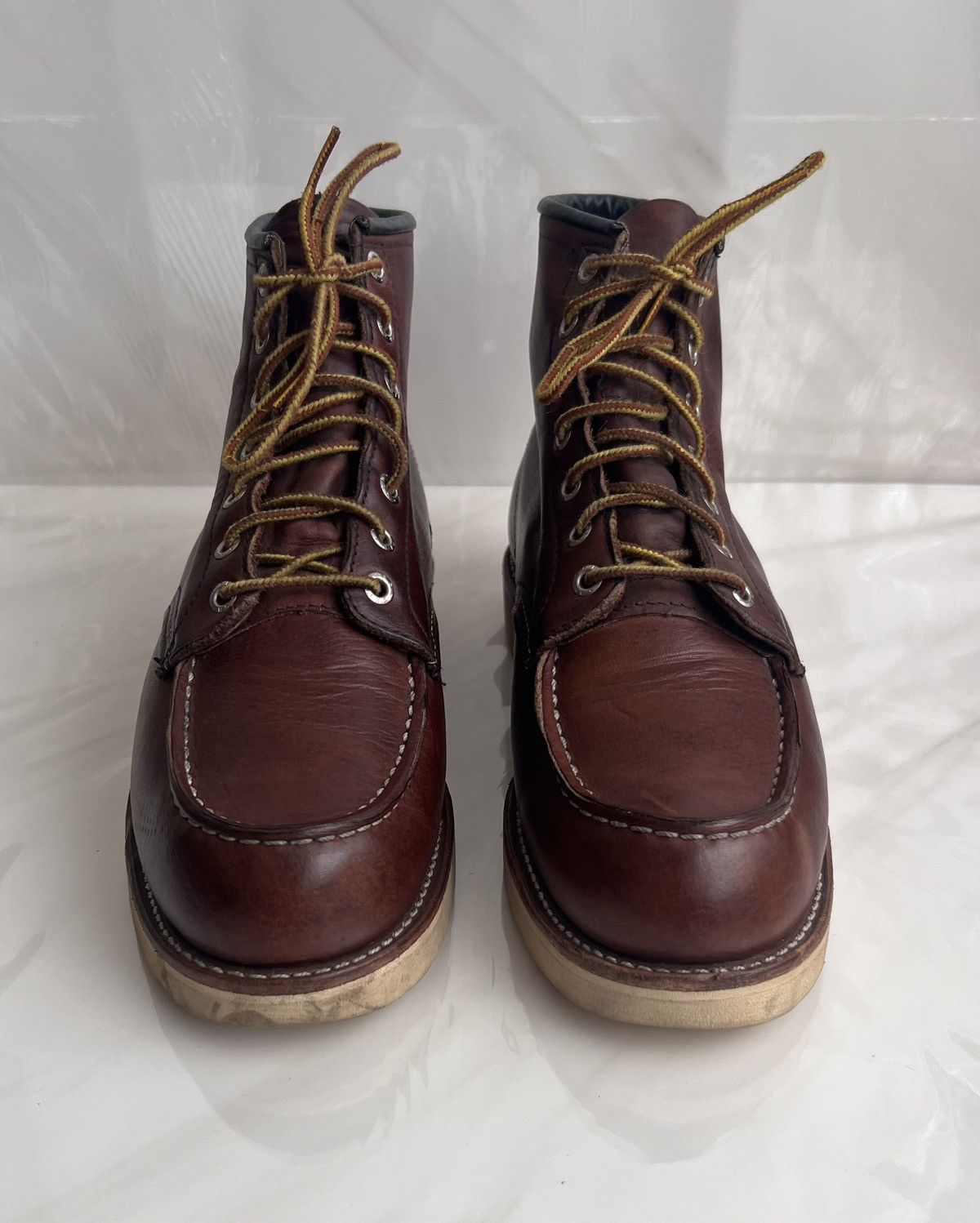 Red Wing Red wing #8138 classic moc toe brown leather boot size 8.5 D Size US 8.5 / EU 41-42 - 2 Thumbnail
