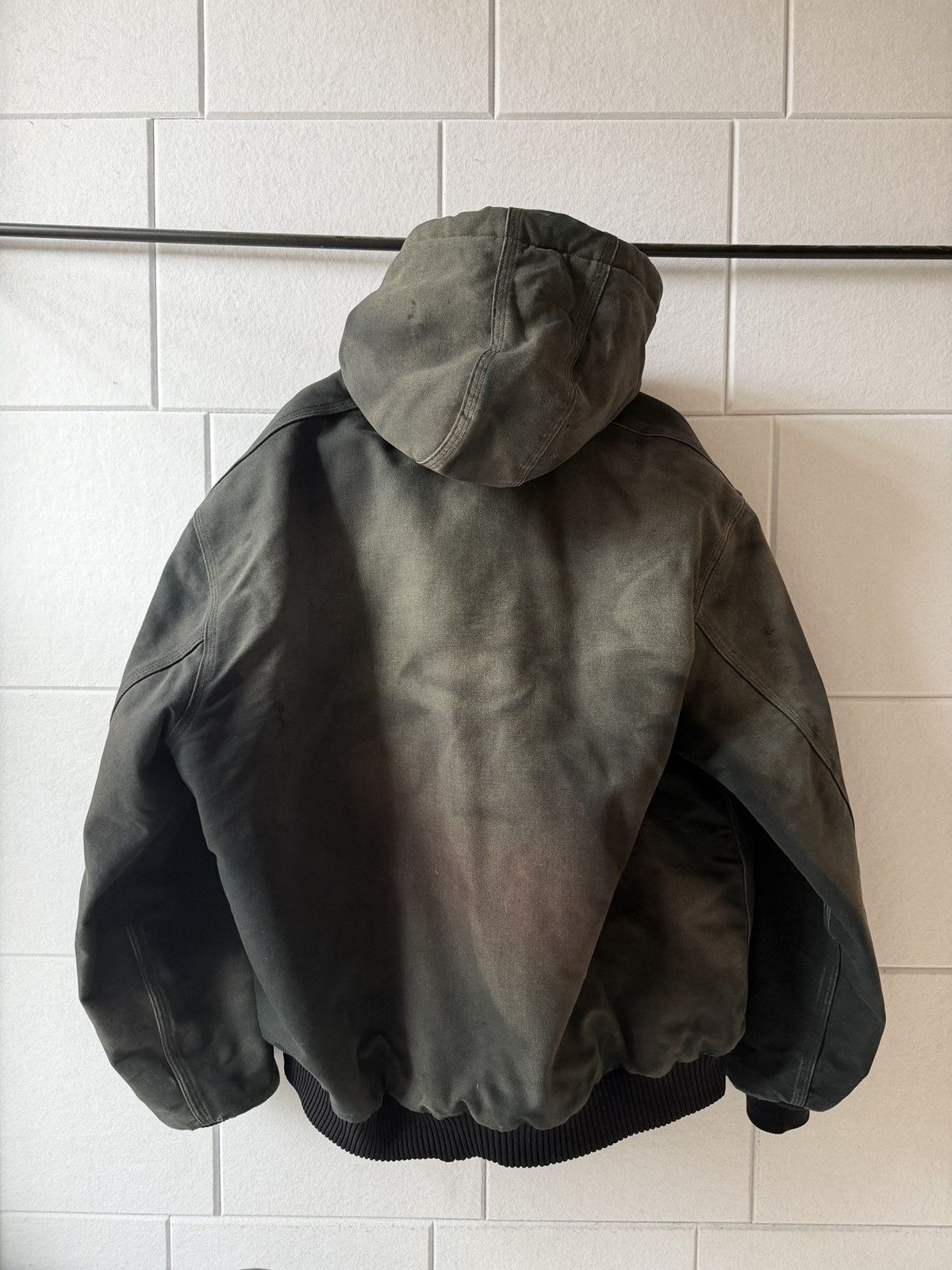 Carhartt VINTAGE CARHARTT Faded Hooded Duck Jacket Size US XL / EU 56 / 4 - 6 Thumbnail