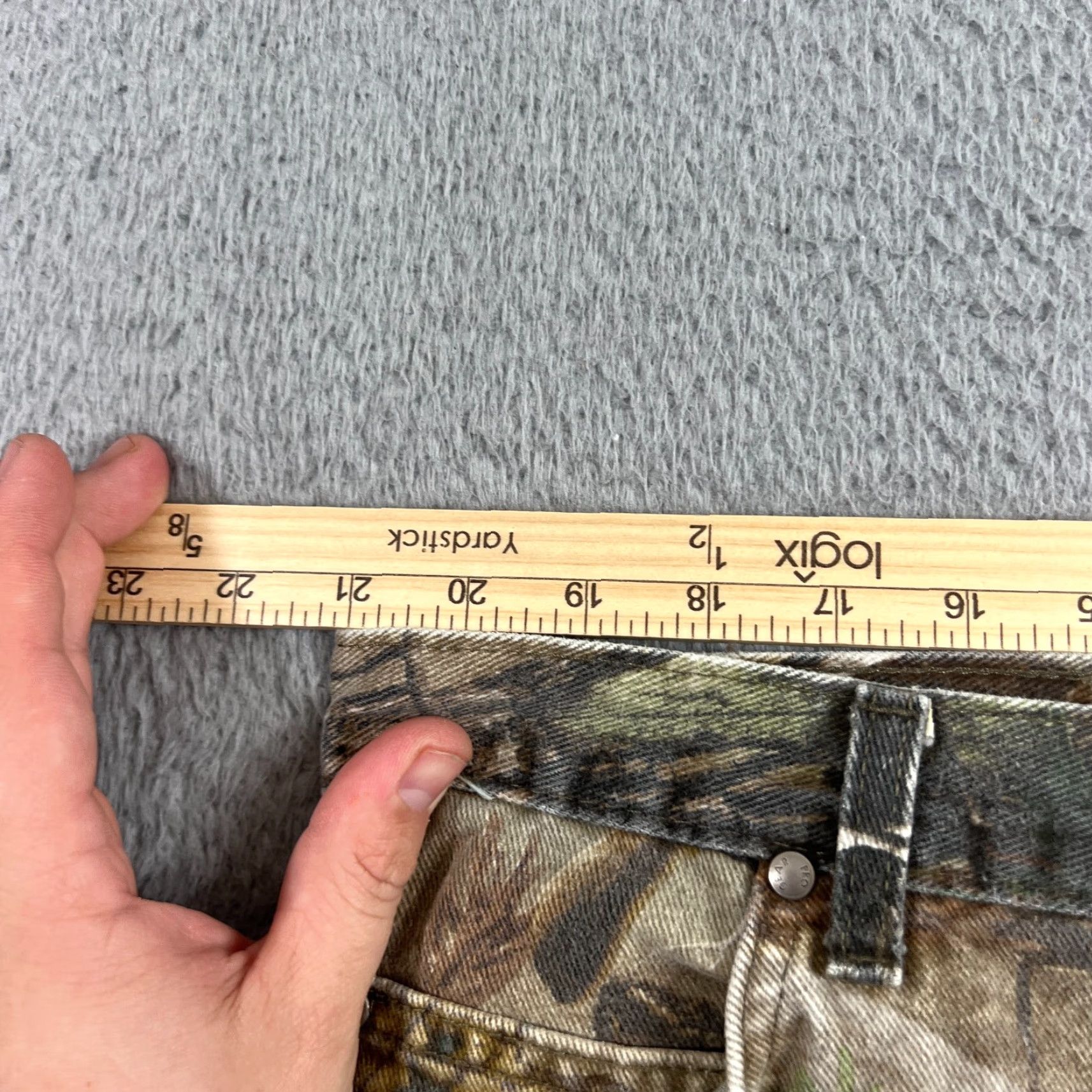 Wrangler VINTAGE Wrangler Mens Jeans 42x26 Camo Denim Hunting Outdoor Pants Realtree ProGear Size US 42 / EU 58 - 7 Thumbnail