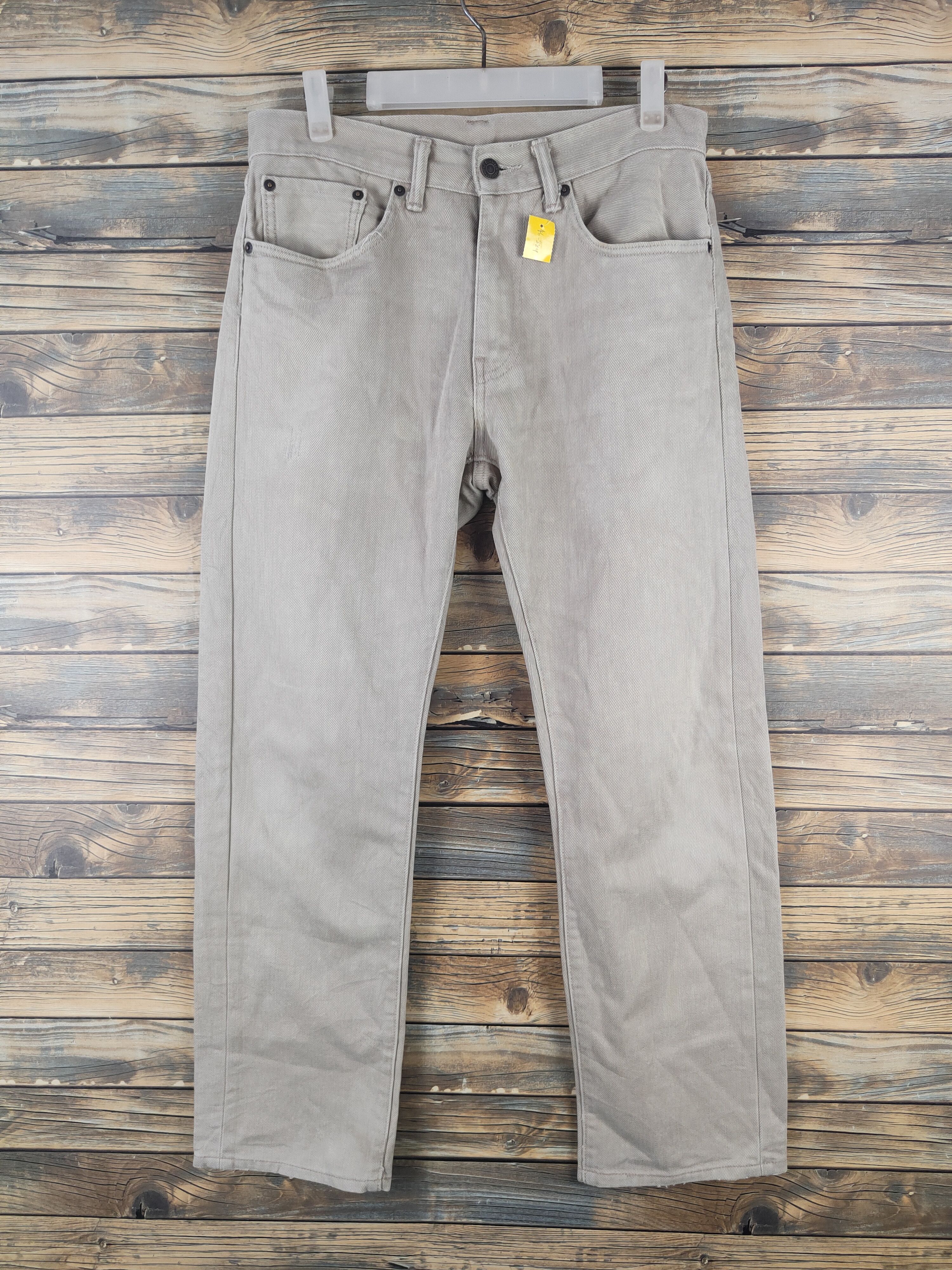 Levi's DL Levi's Beige Multipocket Casual Pants #sp46-284T Size US 31 - 1 Thumbnail