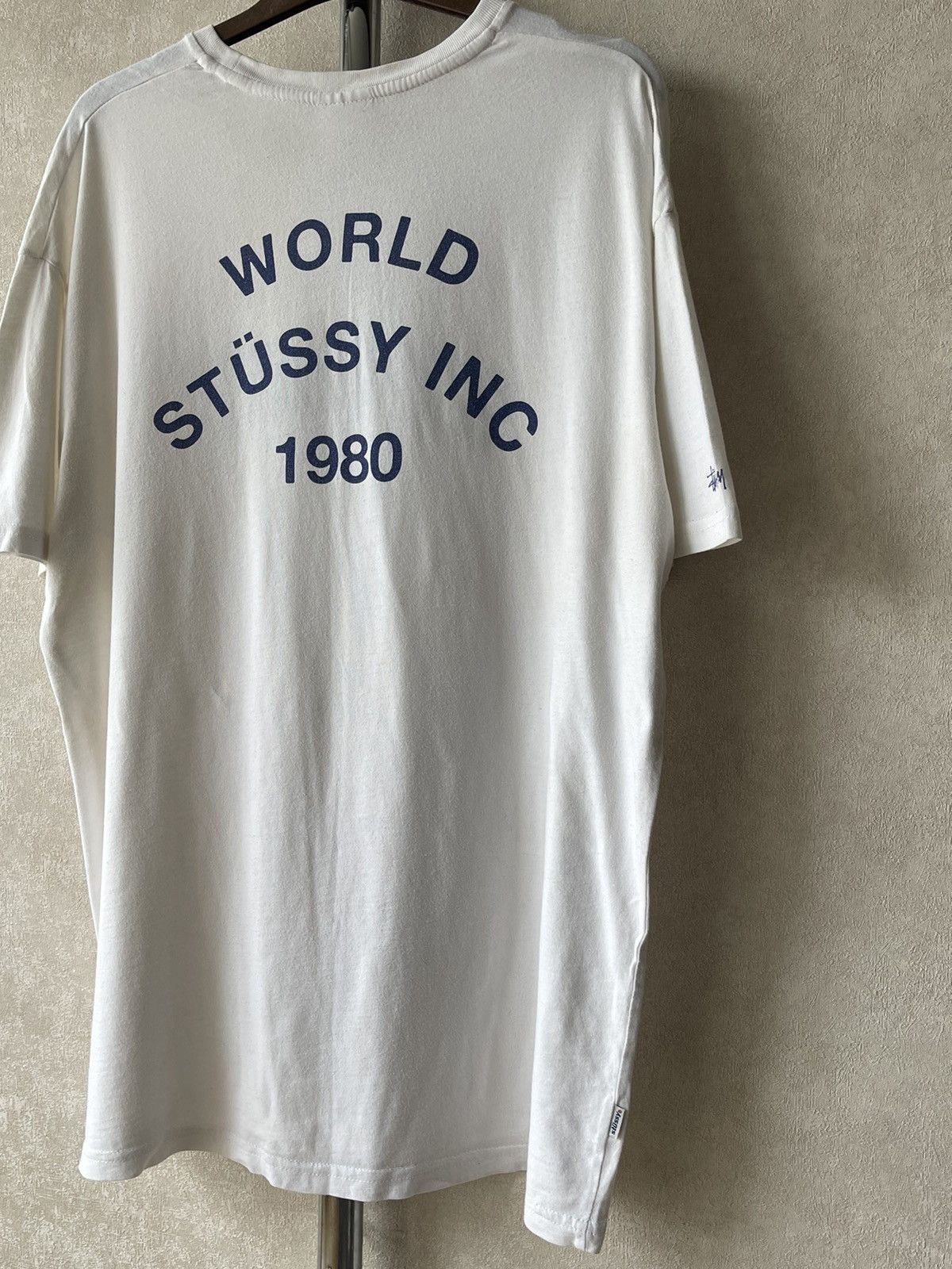 Stussy 90s Vintage Stussy Embroidery Logo T-Shirt Tee Crewneck Size US XL / EU 56 / 4 - 12 Thumbnail