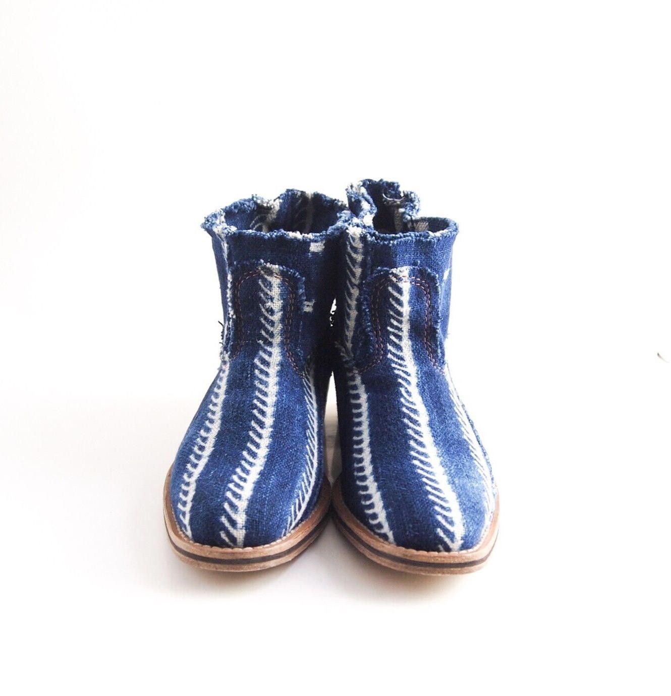 forte_forte Forte_Forte Denim Boots Blue Unlined Size US 7 EU 37 Size US 7 / IT 37 - 3 Thumbnail