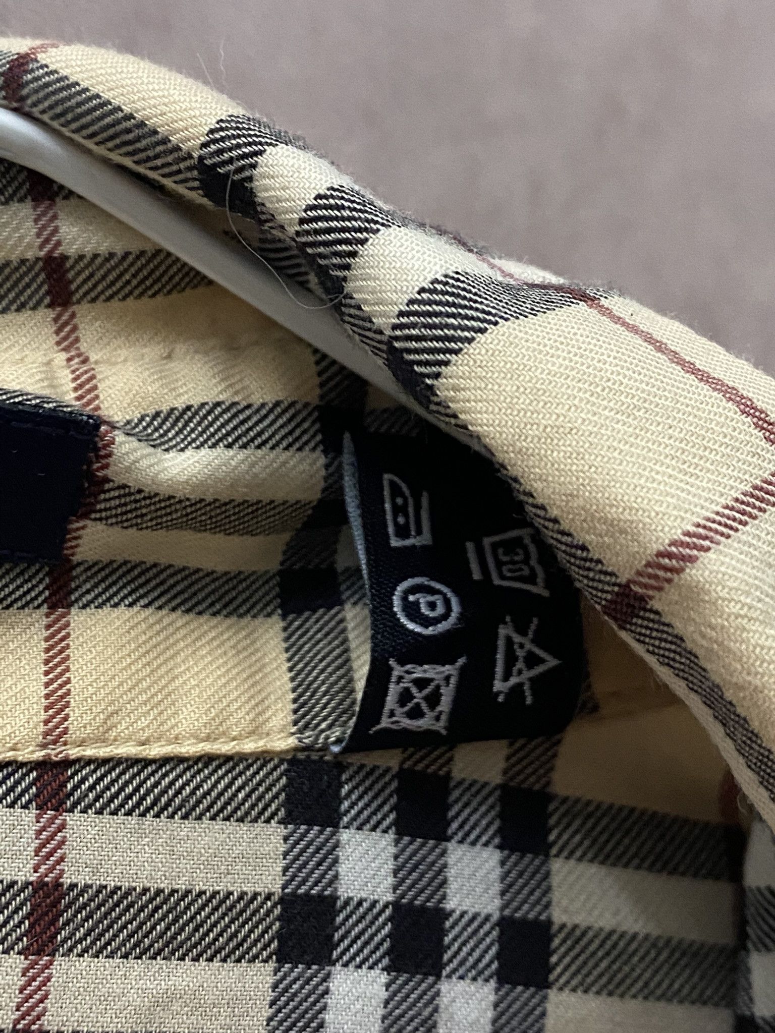 Burberry × Designer Burberry Shirt Nova Check Luxury Very Rare Size M / US 6-8 / IT 42-44 - 3 Thumbnail