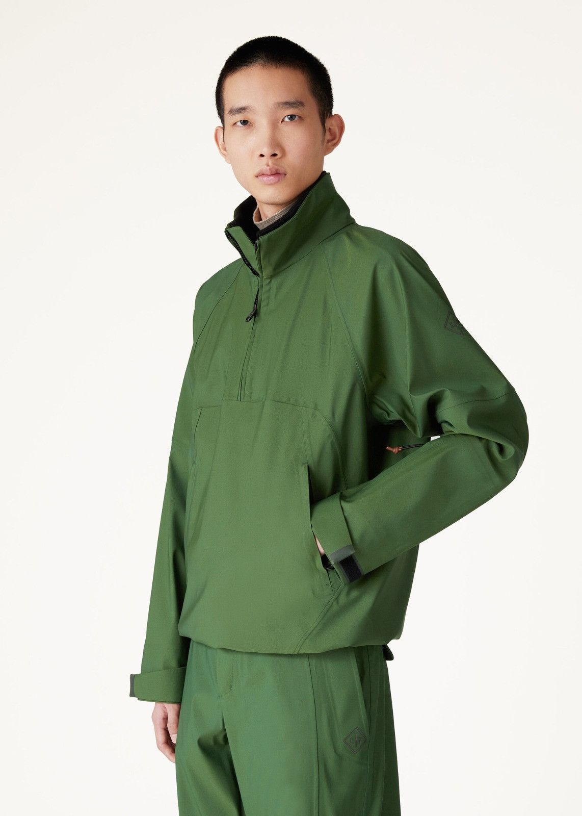 Loro Piana o1srvl11e1124 Heat-Sealed Anorak Jacket in Green Size US S / EU 44-46 / 1 - 6 Thumbnail