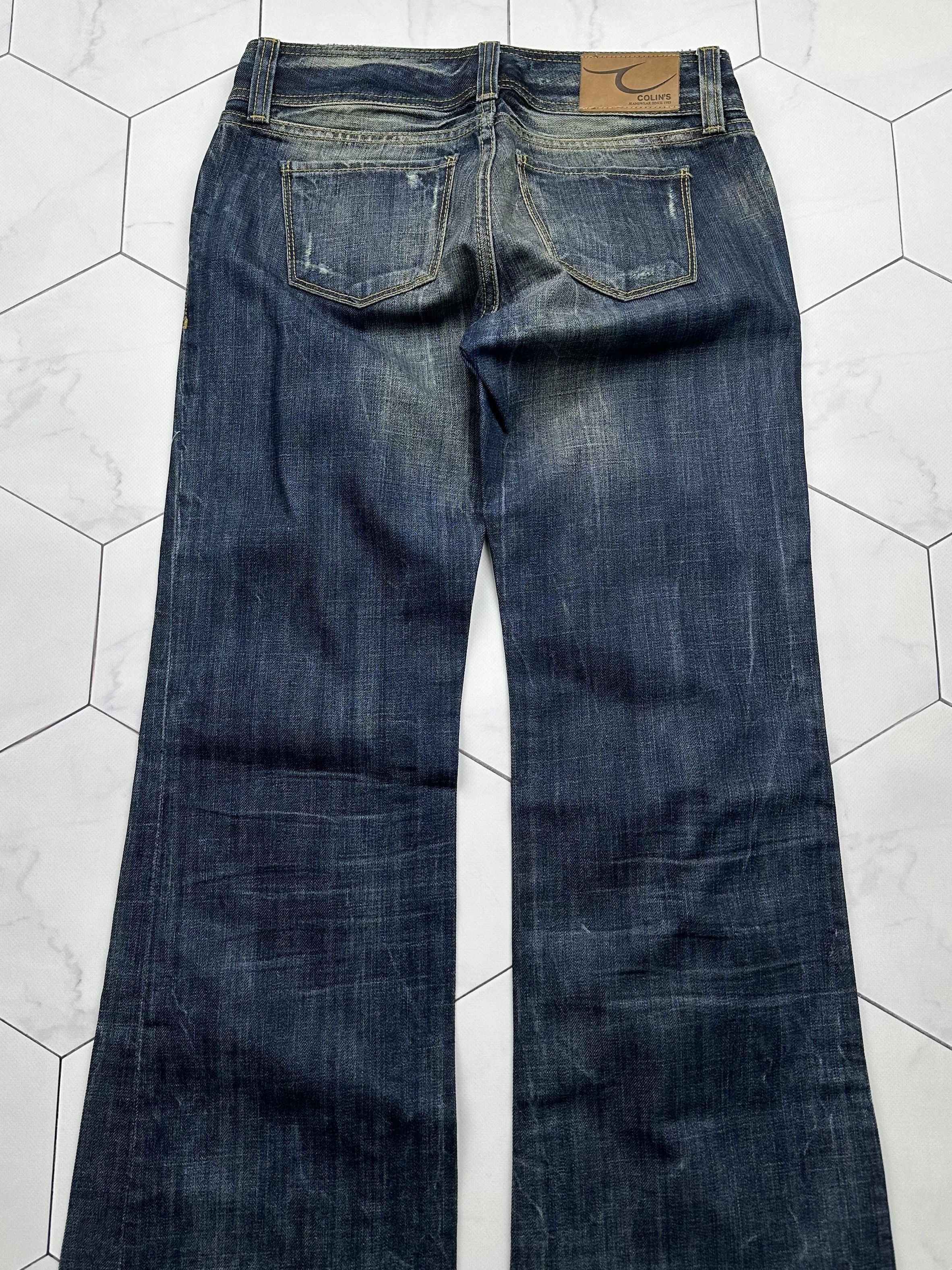 Vintage Vintage Faded Flare Jeans E2 Size 28" / US 6 / IT 42 - 6 Thumbnail