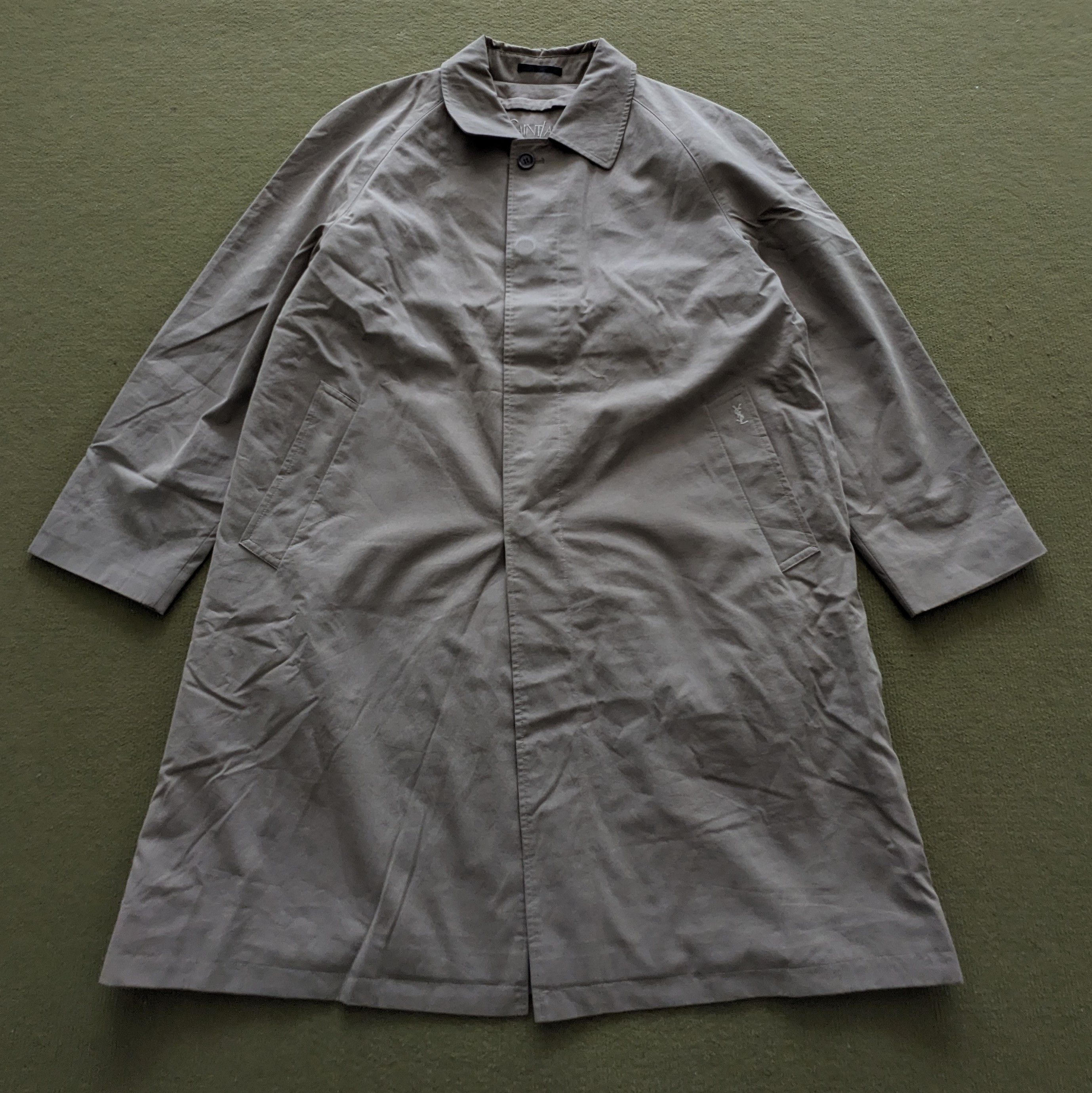 Yves Saint Laurent Vintage Yves Saint Laurent Luxury Brand Trench Coat Size US L / EU 52-54 / 3 - 1 Thumbnail