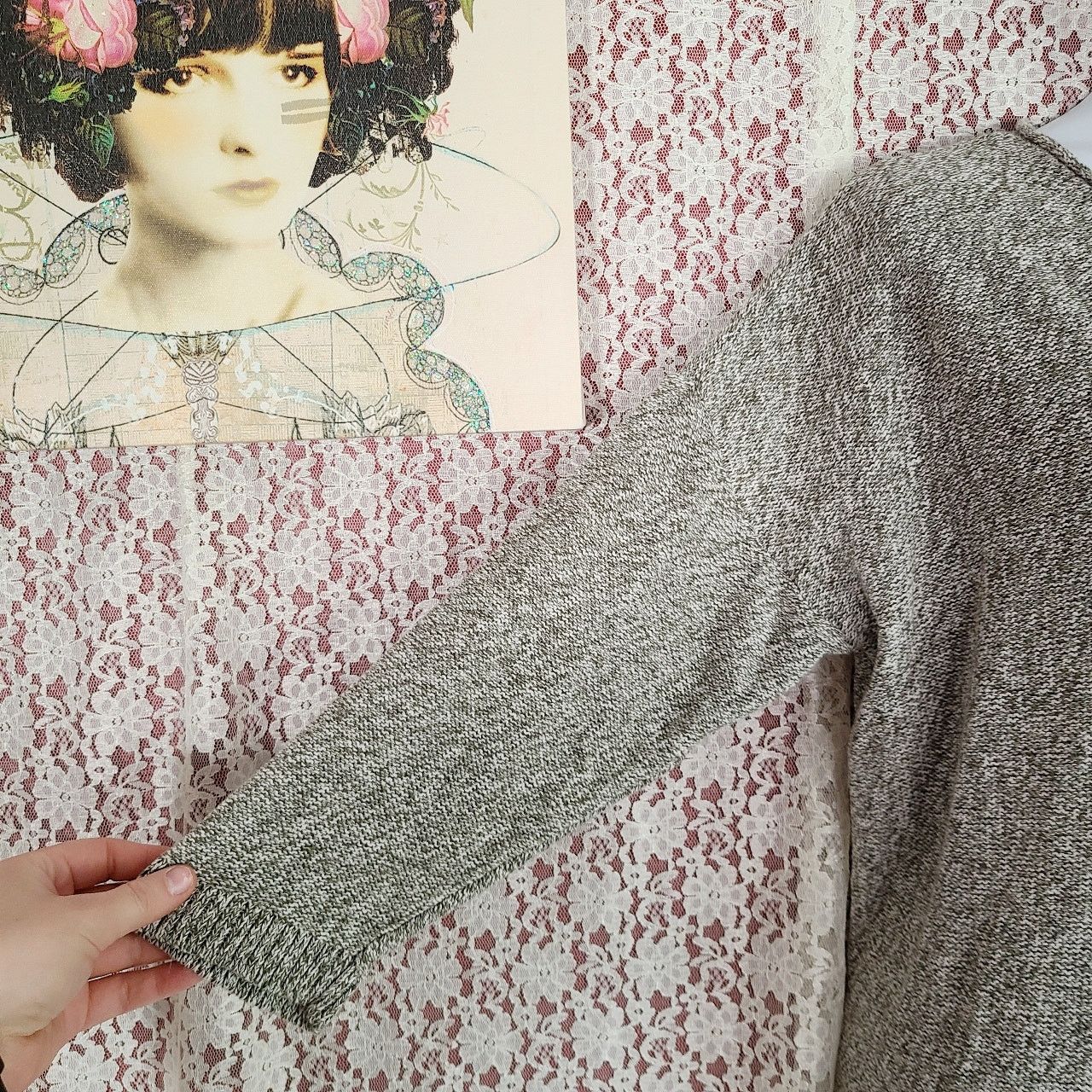 Eddie Bauer Eddie Bauer grey knit pullover sweater size 2x xxl Size XXL / US 16-18 / IT 52-54 - 6 Thumbnail