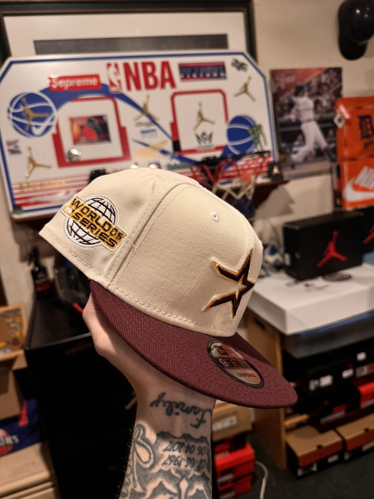 New Era New era 9fifty Houston Astro snapback Size ONE SIZE - 3 Thumbnail