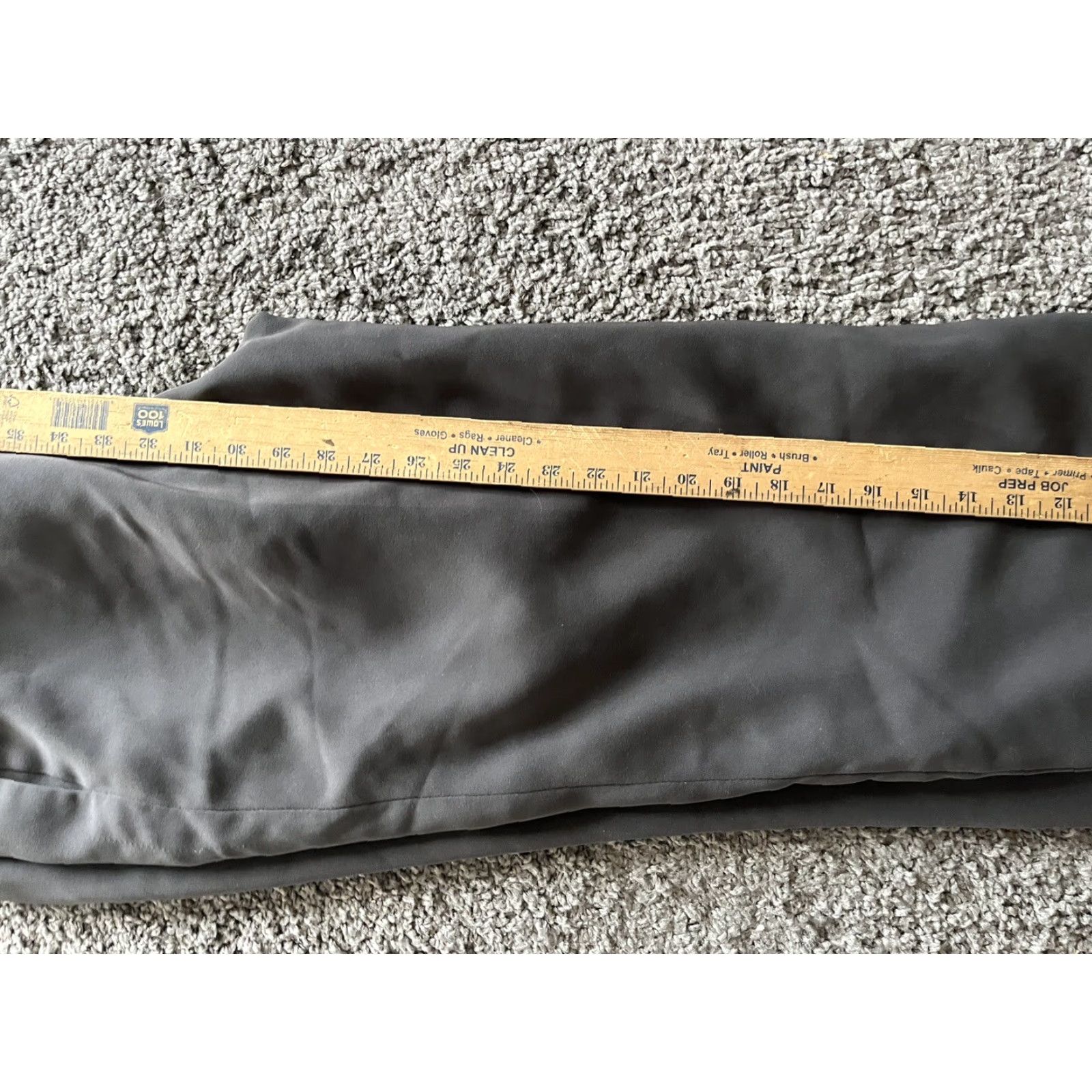 Calvin Klein CALVIN KLEIN Straight Leg Pants Dress Gray 10 Women’s Regular Size 10 Mid Rise 8.5-10.5 Flat Front Stretch Workwear Business Formal Size 32" / US 10 / IT 46 - 6 Thumbnail