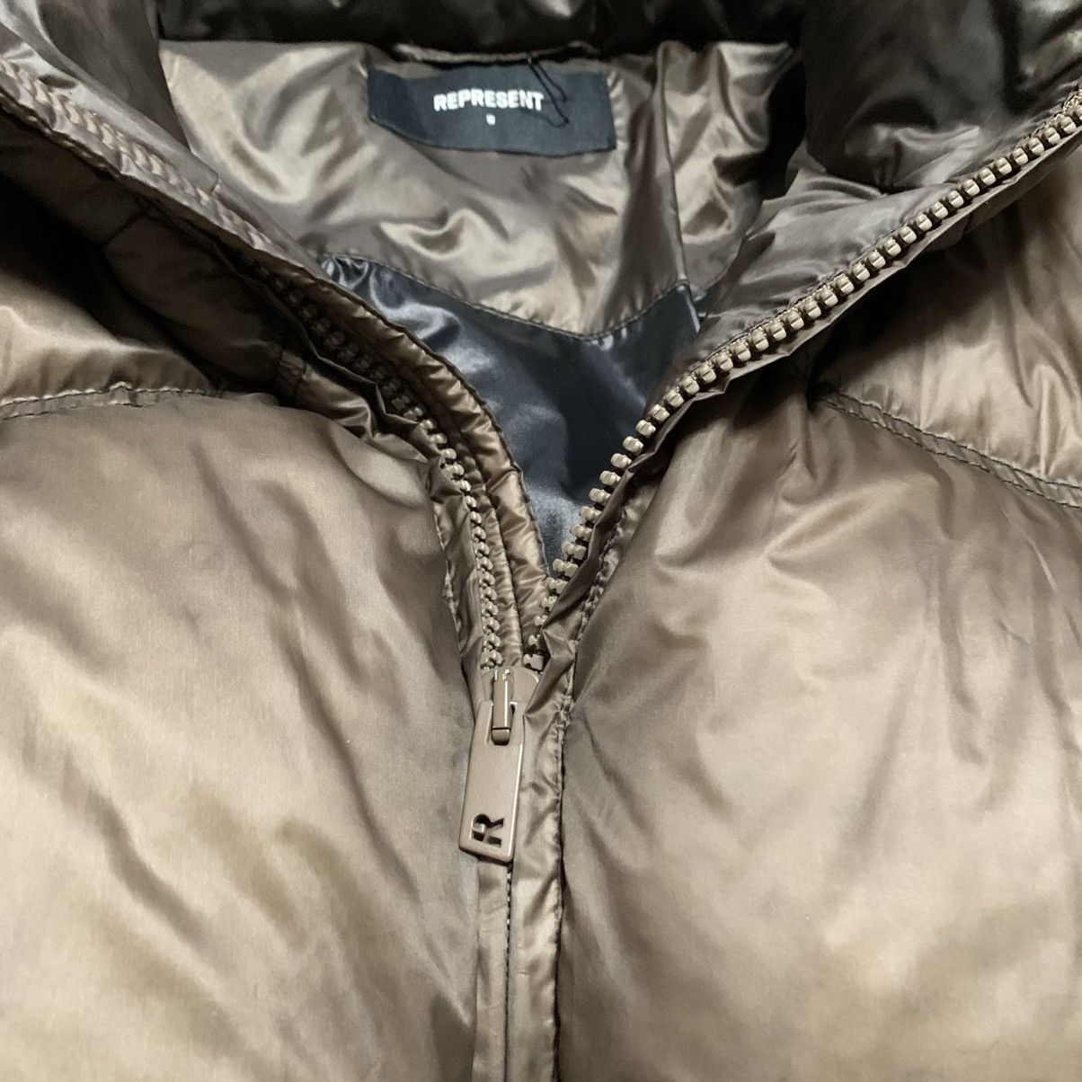 Represent Clo. Represent Small Puffer Jacket Brown Coat Size US S / EU 44-46 / 1 - 5 Thumbnail