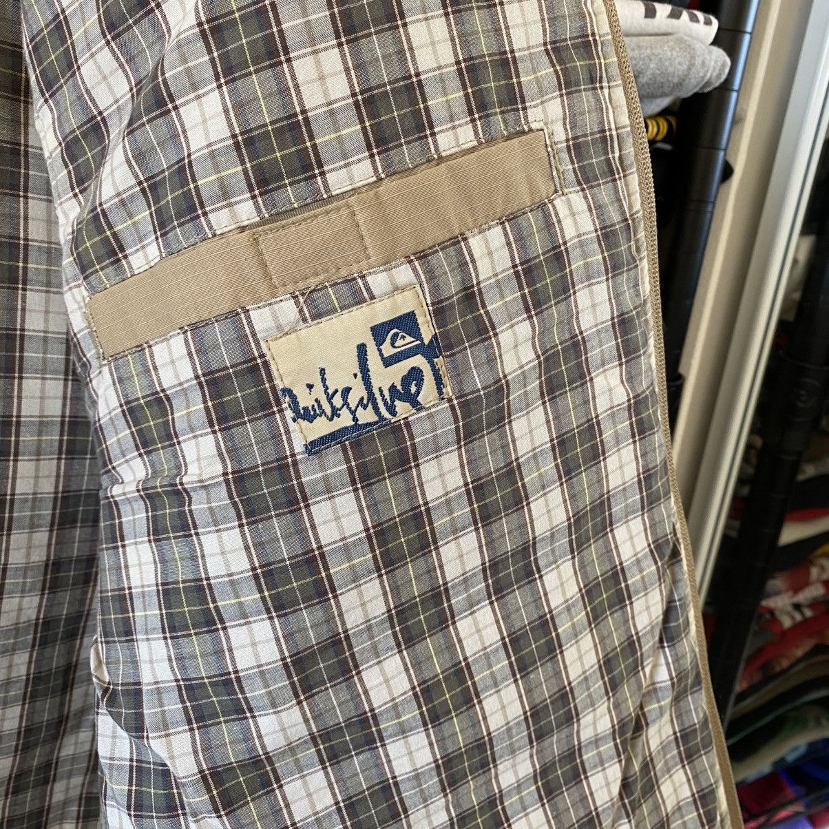 Quiksilver Vintage Quiksilver Puffy Vest Plaid Lined Grunge Skater Y2K Size US M / EU 48-50 / 2 - 5 Thumbnail