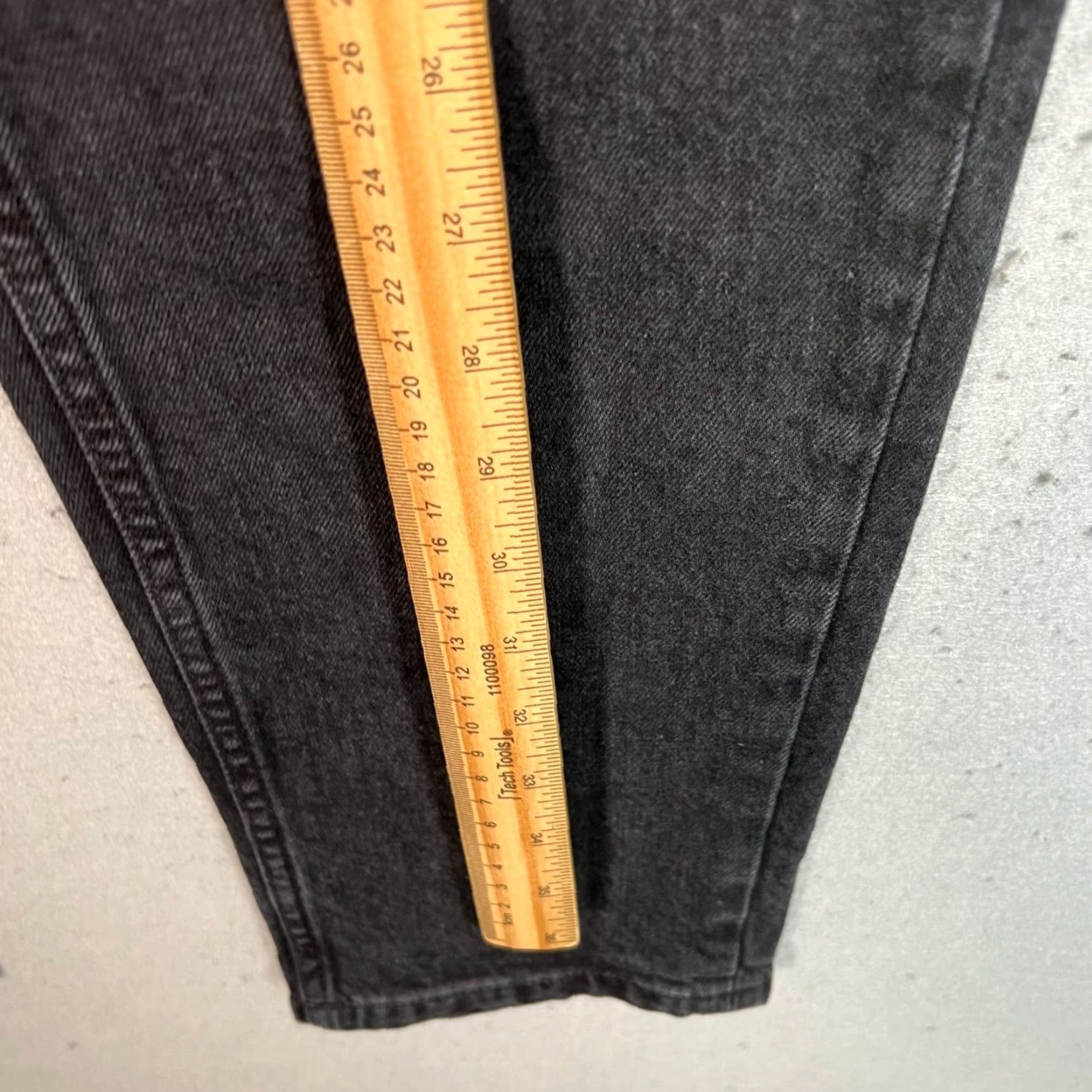 Everlane Everlane Womens Slim Fit Organic Cotton Black Jeans Denim Size 30 Size 30" / US 8 / IT 44 - 6 Thumbnail