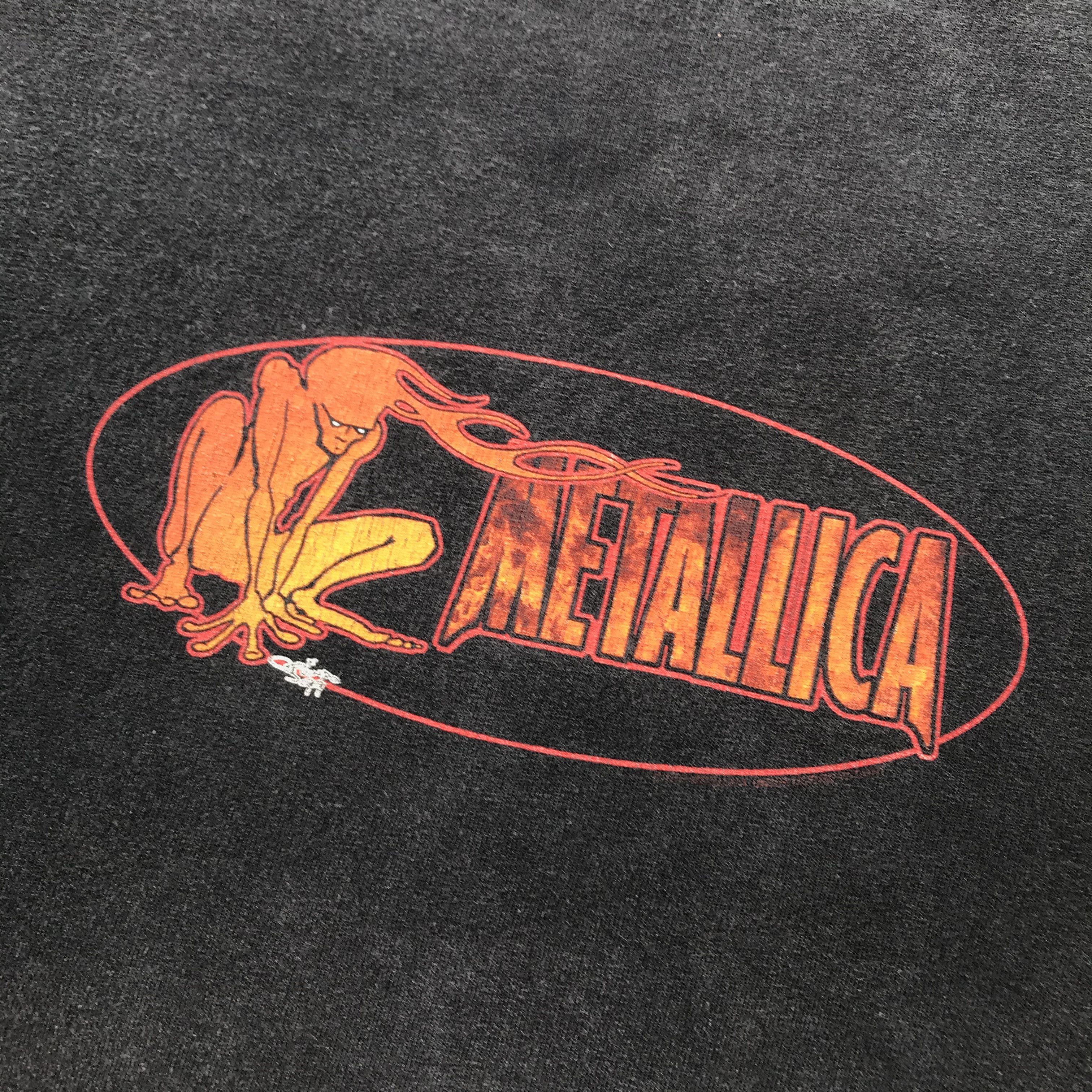 Metallica Vintage Metallica Band Tshirt Long Sleeve 1999 Size US L / EU 52-54 / 3 - 4 Thumbnail