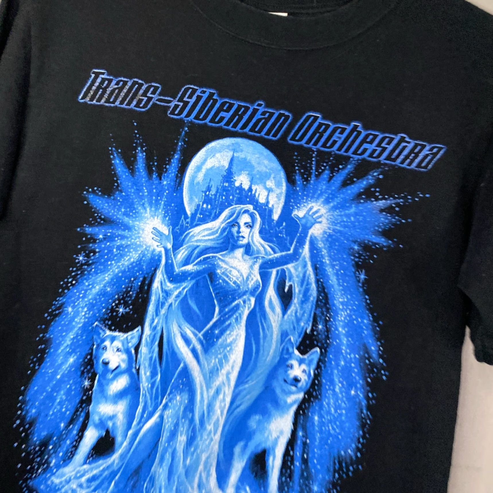Anvil VINTAGE Trans Siberian Orchestra Winter Tour 2005 Shirt Adult Small S Black Anvil T-Shirt Crew Neck Short Sleeve Double-Sided Band Music Mens Size US S / EU 44-46 / 1 - 6 Thumbnail