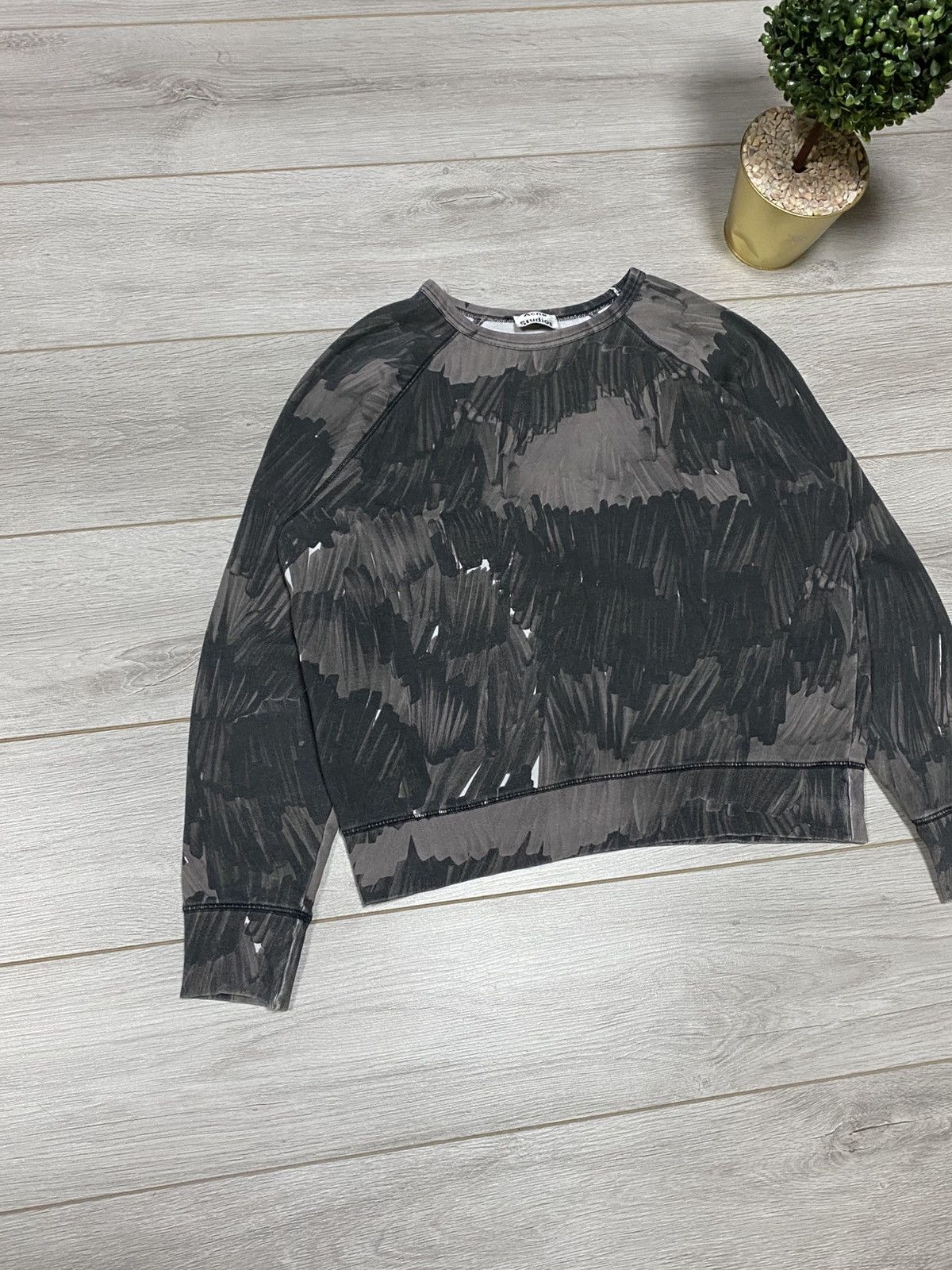 Acne Studios Acne Studios College Marker AW14 Sweatshirt Size US L / EU 52-54 / 3 - 2 Thumbnail