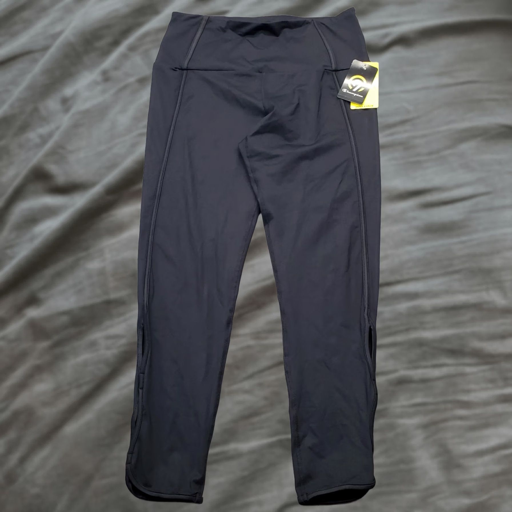 Champion Champion Anna Kaiser Leggings Womens Large Black Activewear Running Gym Workout Size 36" / US 14 / IT 50 - 1 Thumbnail