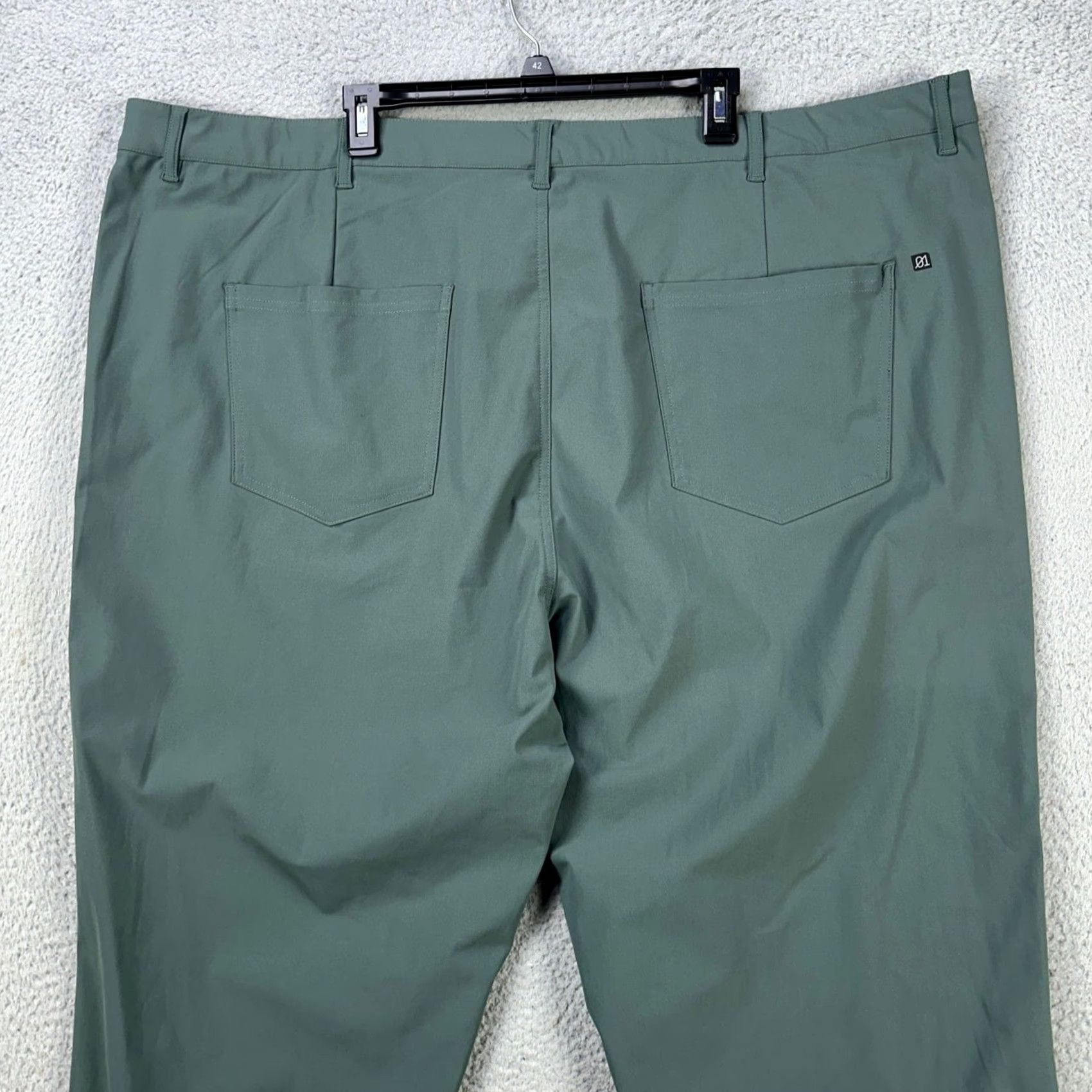 Vintage 01.Algo Performance Men Chino Golf Pants 44 Green Flat Front Straight Pocket NEW Size US 44 / EU 60 - 2 Thumbnail