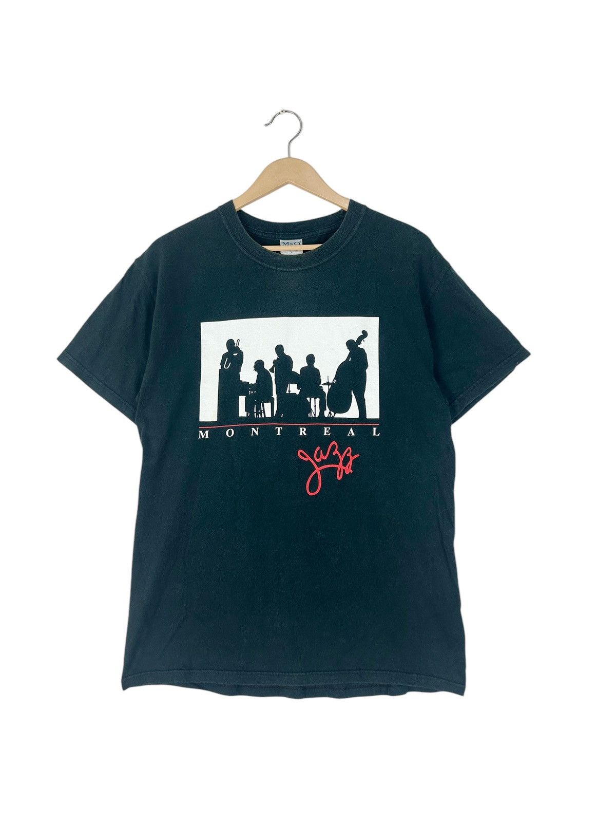 Band Tees × Vintage Vintage Montreal Jazz / Cartoon Art , Music Cocert / Miles Size US M / EU 48-50 / 2 - 1 Thumbnail