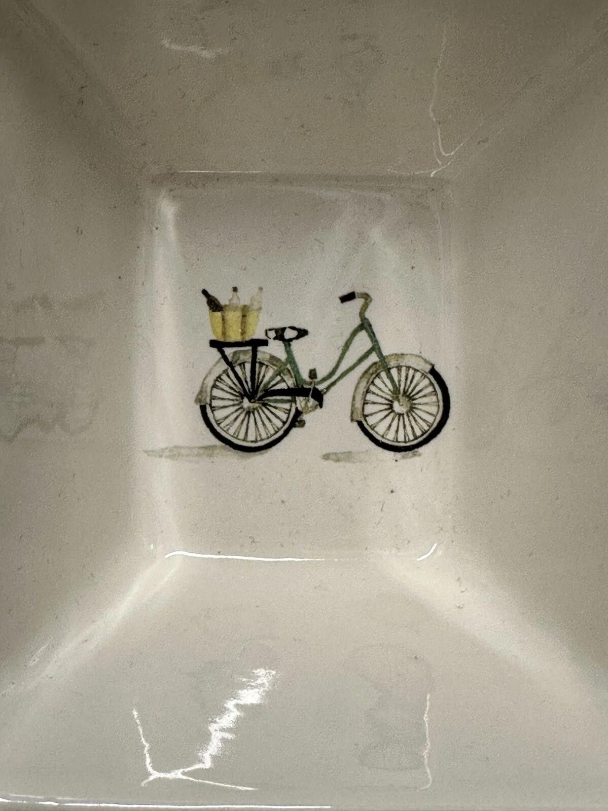 Other Rae Dunn Artisan Bicycle-Themed Divided Stoneware Dish Size ONE SIZE - 4 Thumbnail