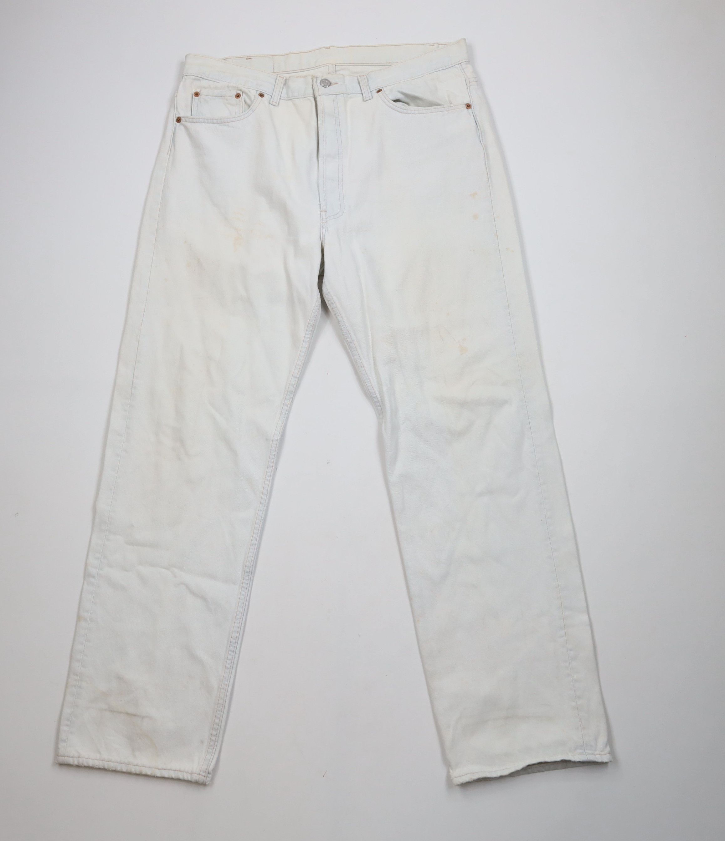 Levi's Vintage 90s Levis 501xx Button Fly Original Fit Jeans USA Size US 38 / EU 54 - 1 Thumbnail