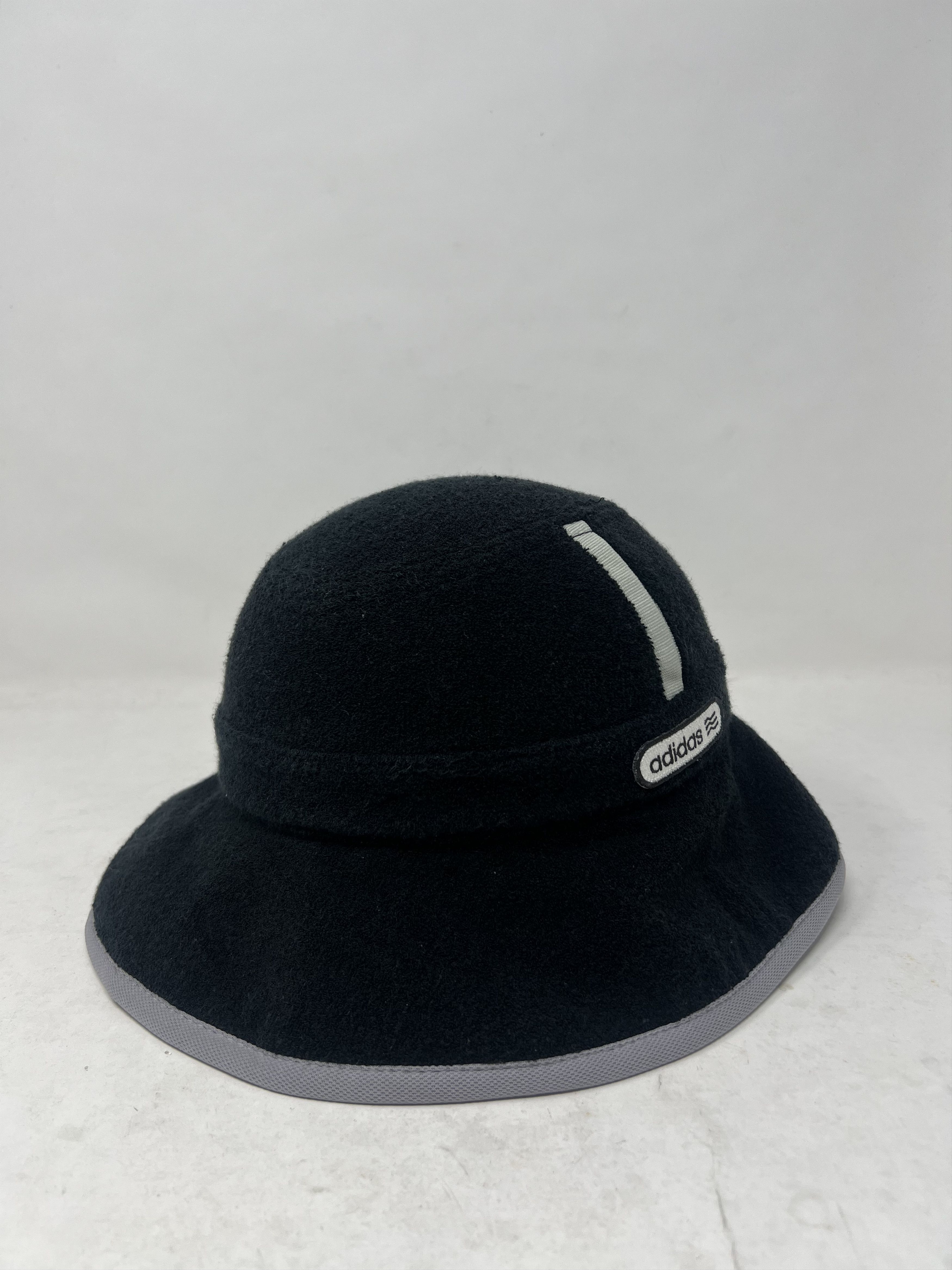 Adidas Adidas Fleece Black Bucket Hat Size ONE SIZE - 1 Thumbnail