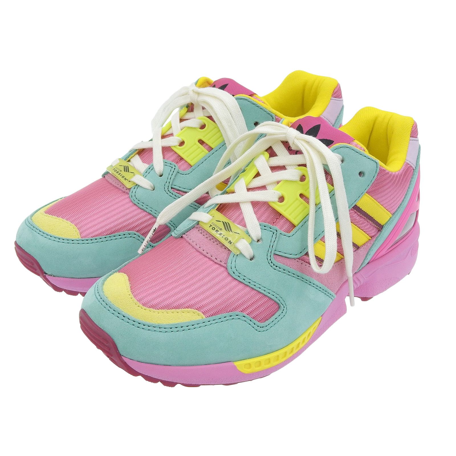 Gucci Gucci Gucci×adidas TORSION ZX8000 Suede Leather Sneakers Leather Shoes 722212 DUTY FREE for USA Size ONE SIZE - 1 Thumbnail