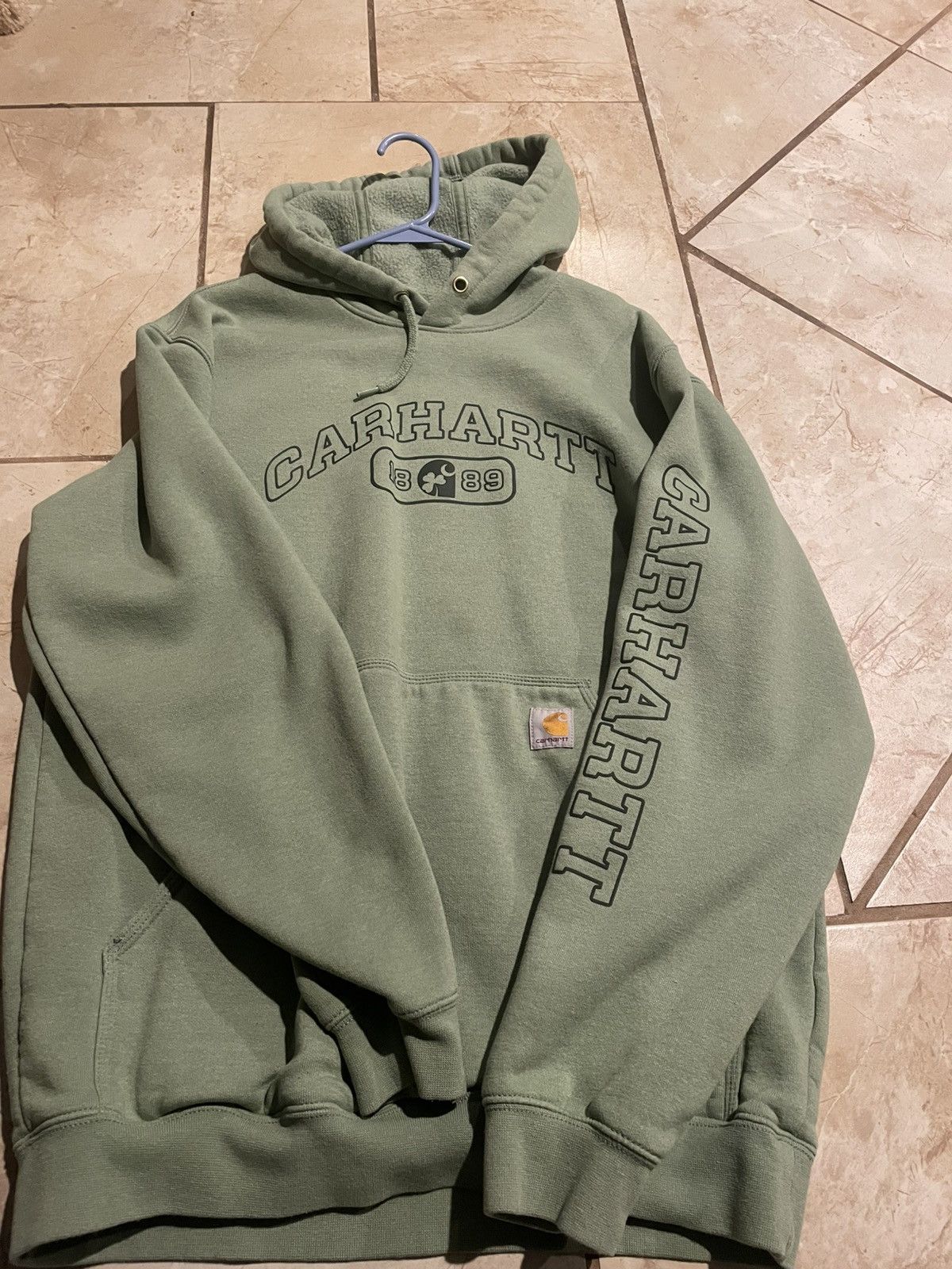 Carhartt Green Carhartt Pullover Hoodie Size US M / EU 48-50 / 2 - 1 Thumbnail