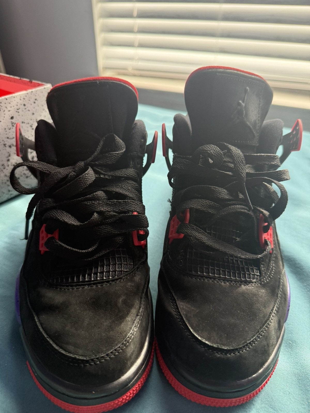 Jordan Brand Jordan 4 Retro Raptors Size US 9.5 / EU 42-43 - 5 Thumbnail