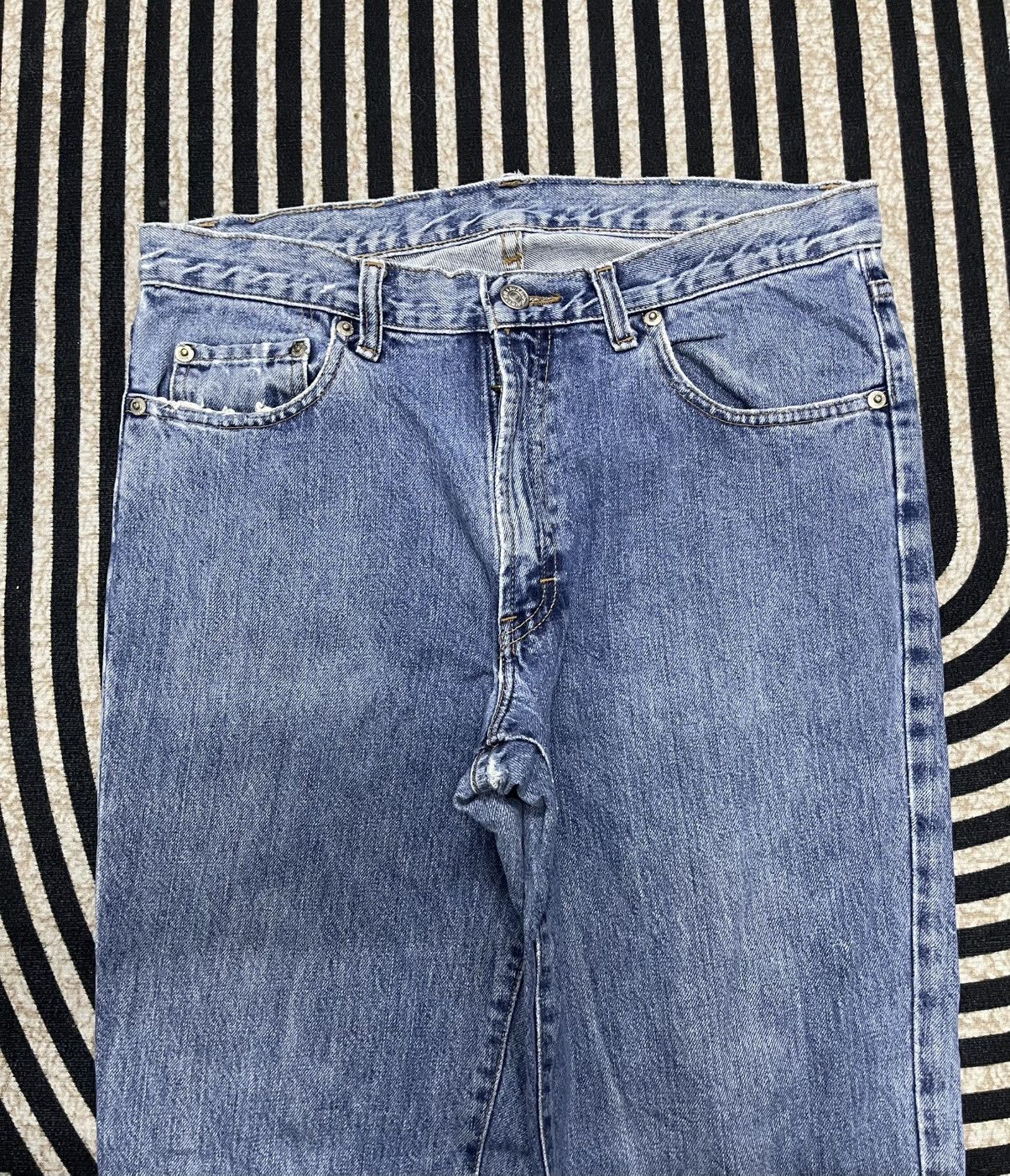 Polo Ralph Lauren 90s POLO RALPH LAUREN BAGGY JEANS MADE IN USA Size US 30 / EU 46 - 6 Thumbnail