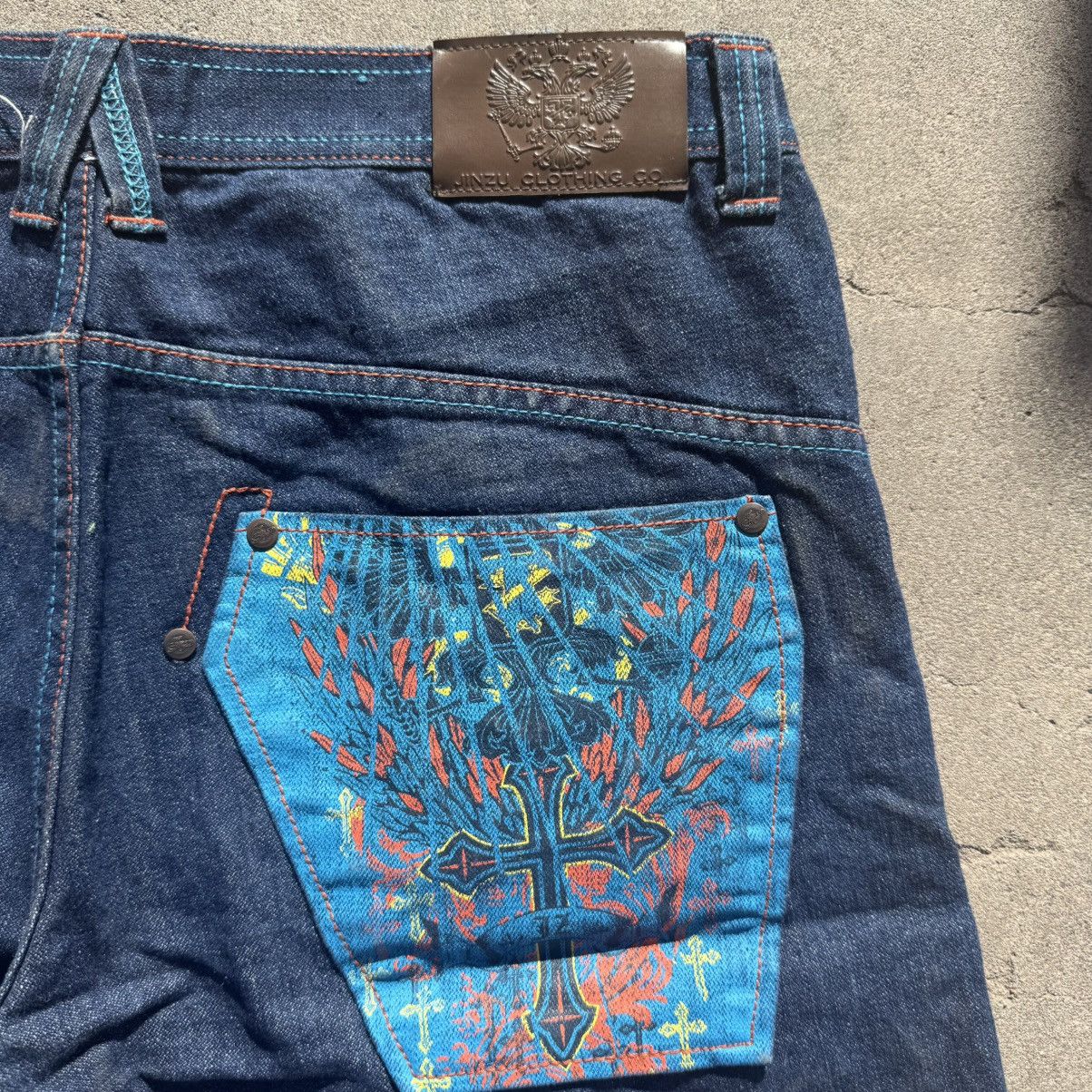 Artful Dodger Embroiderd jorts Size US 34 / EU 50 - 2 Thumbnail