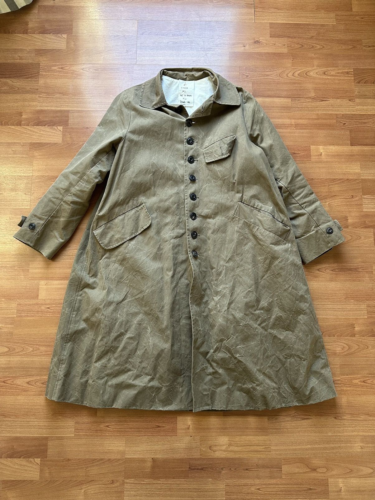 John Alexander Skelton JOHN ALEXANDER SKELTON WAXED COTTON COAT | Grailed