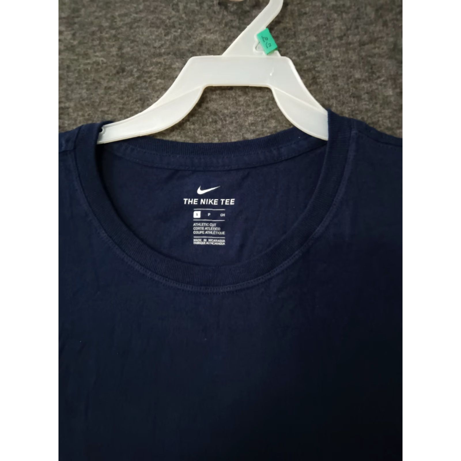 Nike Nike The Nike Tee Shirt Mens S Blue Short Sleeve T-Shirt Athletic Fit Crew Neck Logo Accents Lightweight Solid 90s Outdoor Size US S / EU 44-46 / 1 - 3 Thumbnail